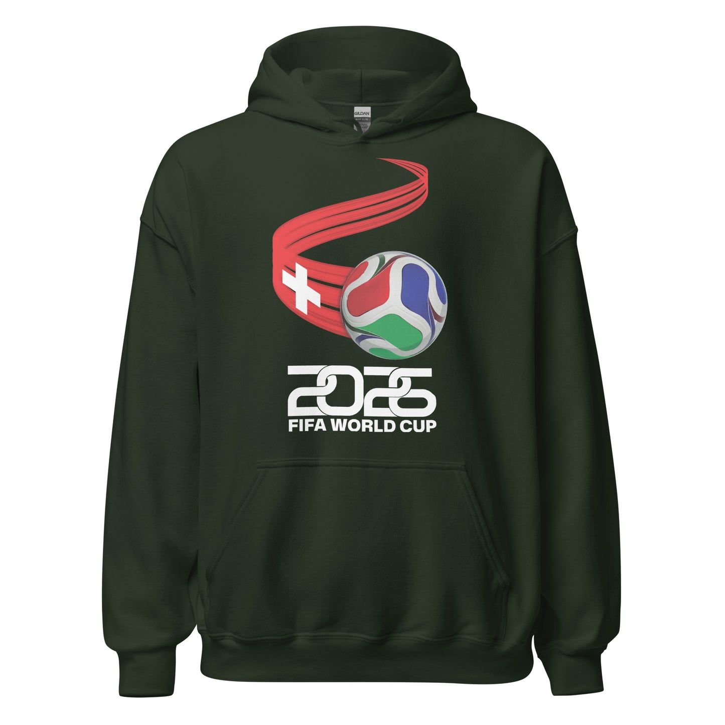 Switzerland World Cup 2026 Fitted Hoodie | Trionda