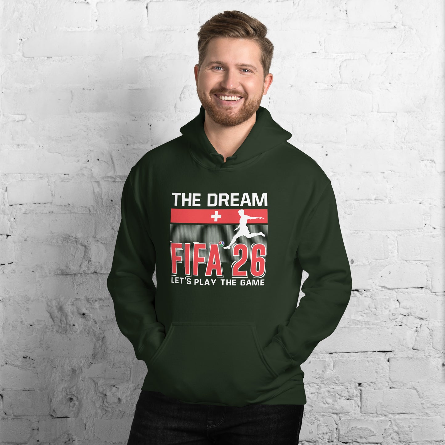 Switzerland World Cup 2026 Fitted Hoodie | The_Dream
