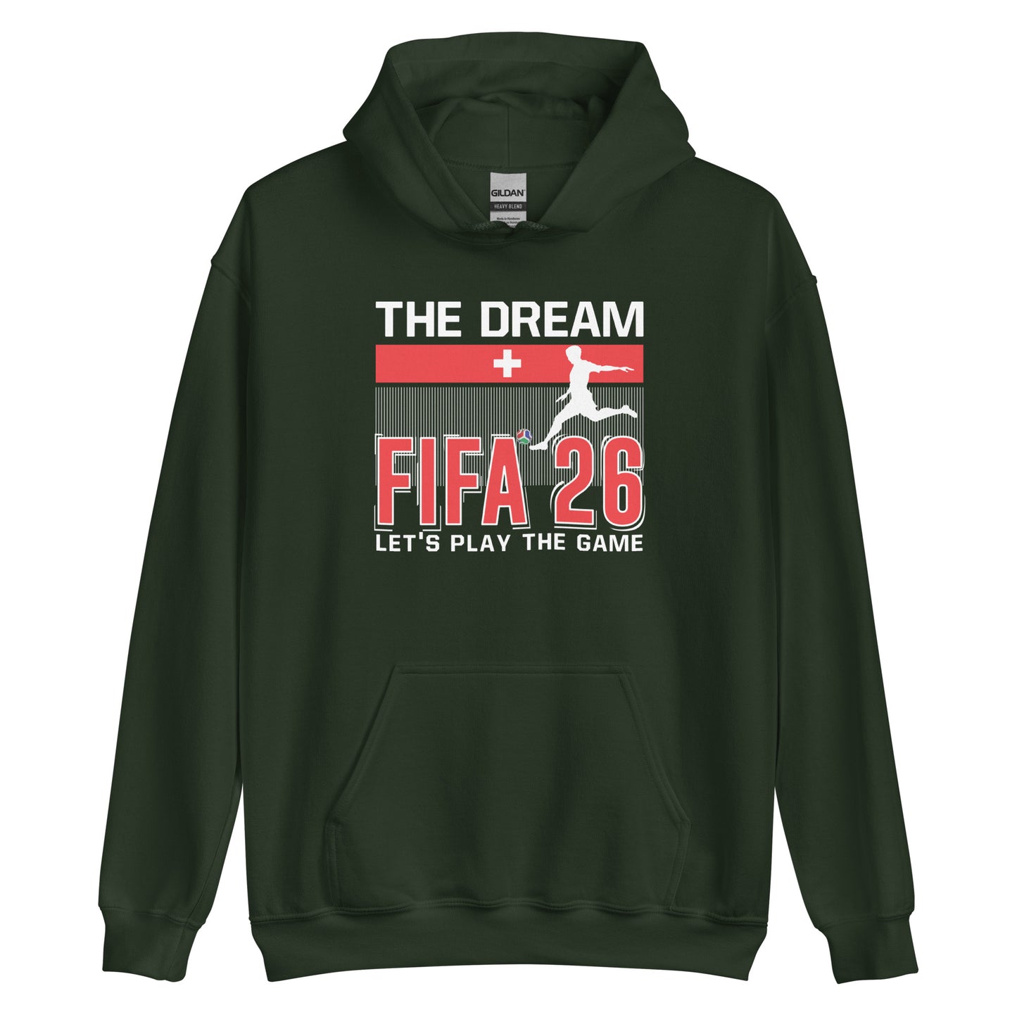 Switzerland World Cup 2026 Fitted Hoodie | The_Dream