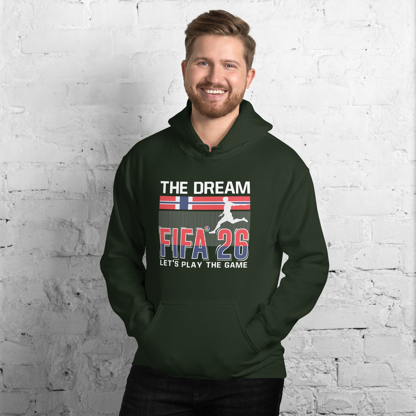 Norway World Cup 2026 Fitted Hoodie | The_Dream