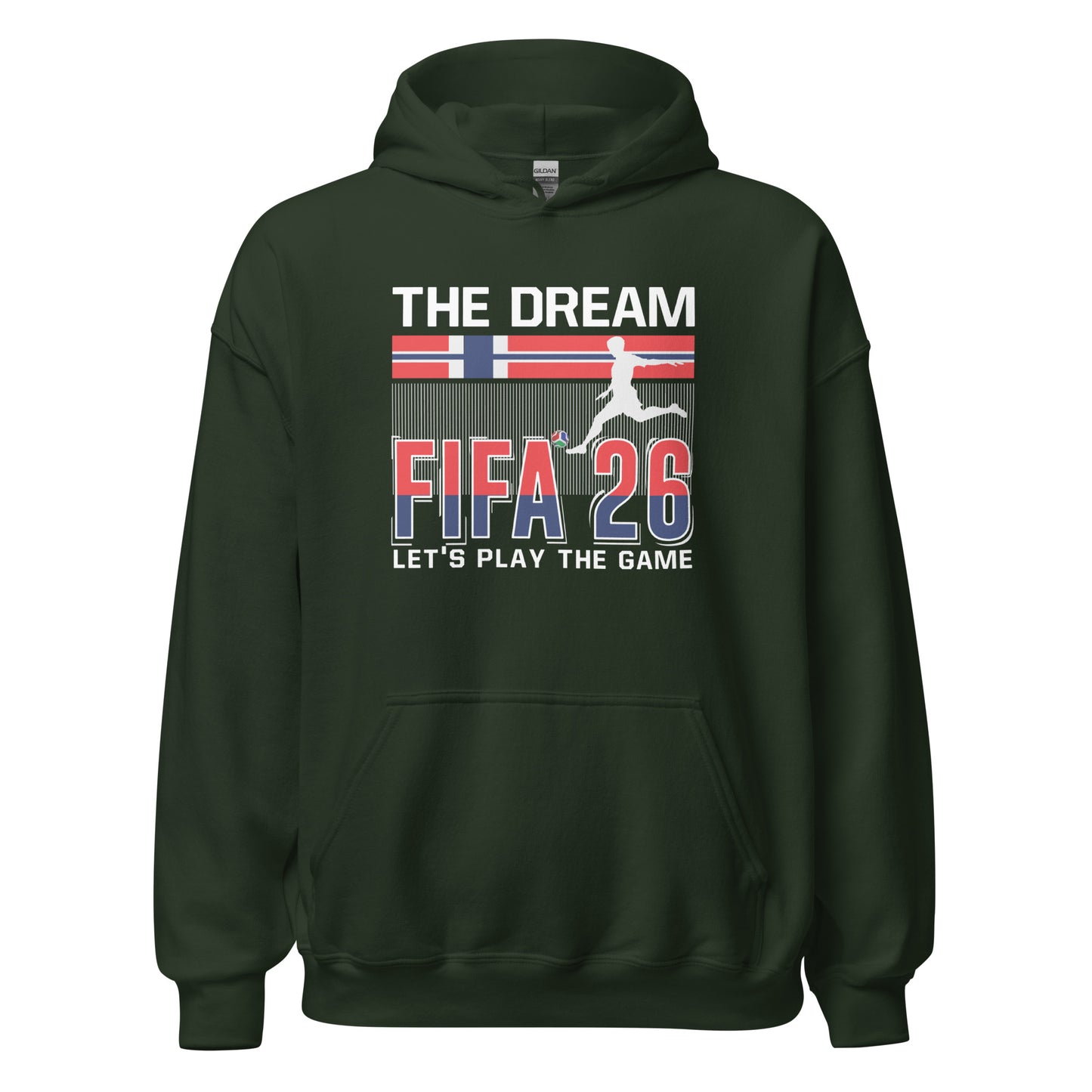 Norway World Cup 2026 Fitted Hoodie | The_Dream