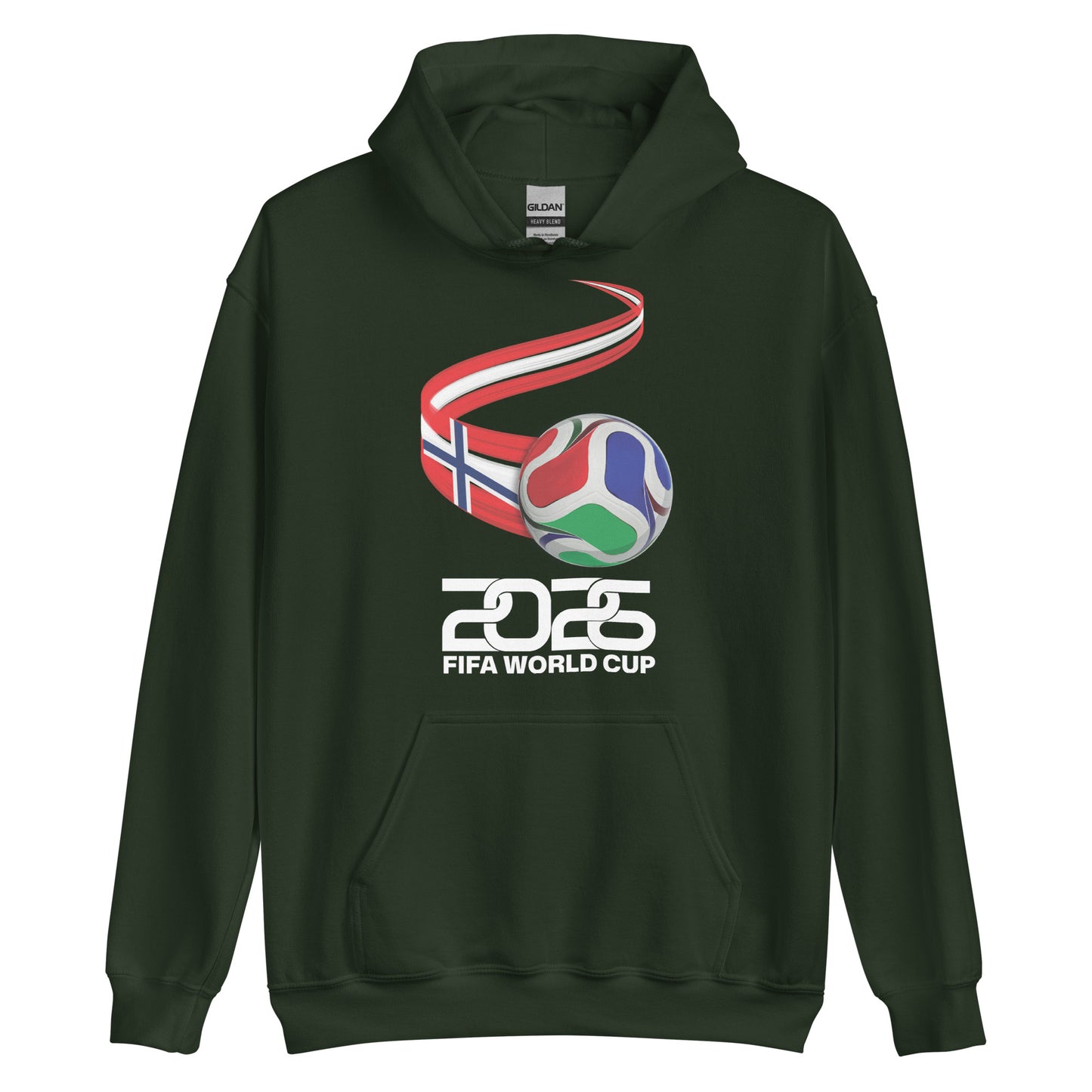 Norway World Cup 2026 Fitted Hoodie | Trionda