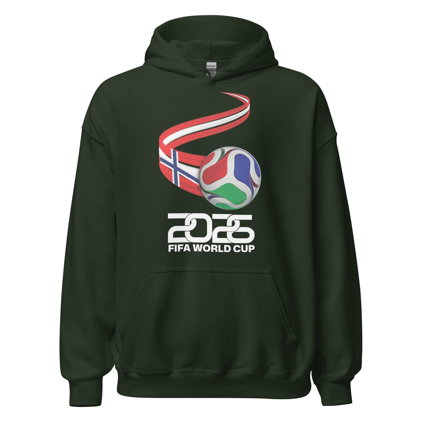 Norway World Cup 2026 Fitted Hoodie | Trionda
