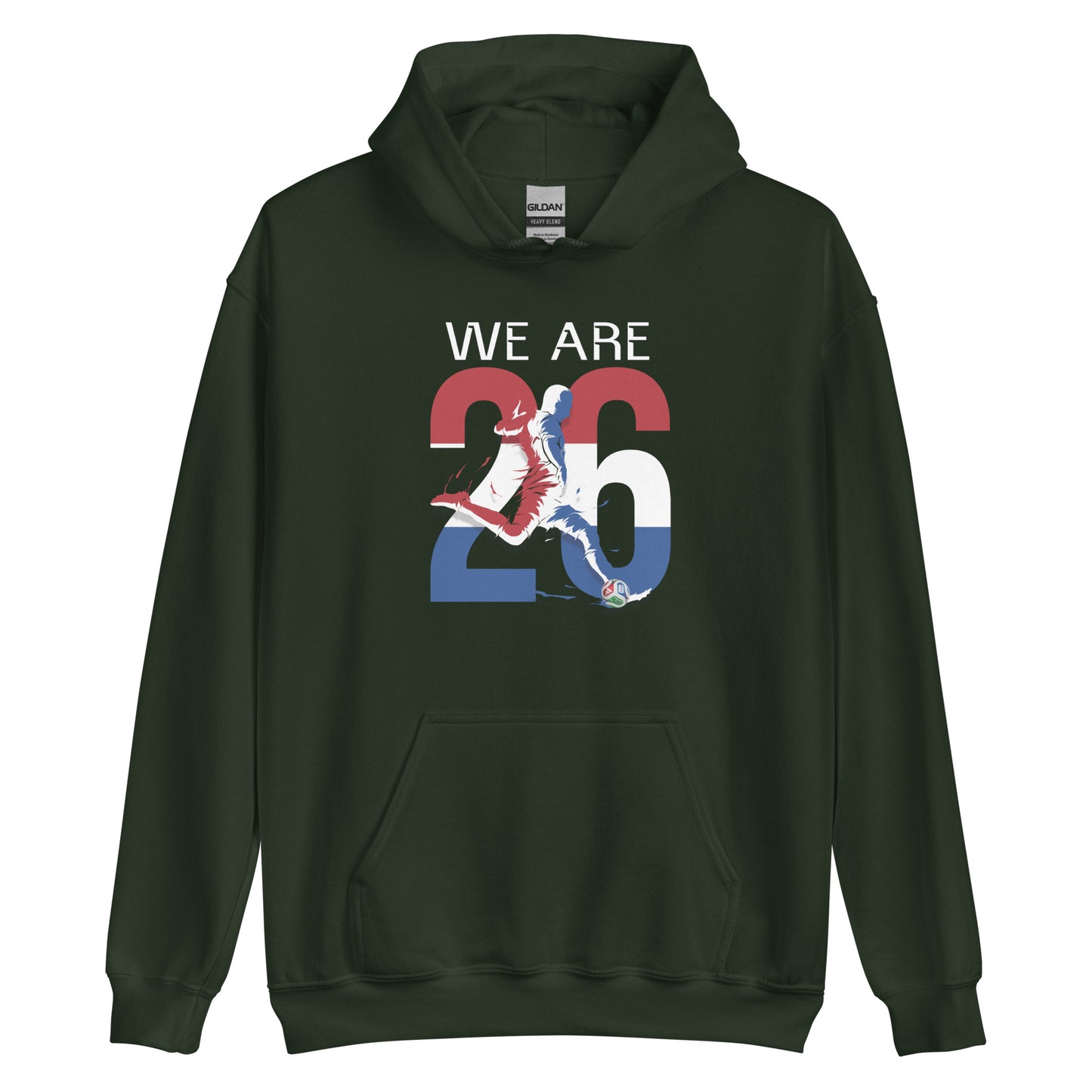 Netherlands World Cup 2026 Fitted Hoodie | We_Are_26