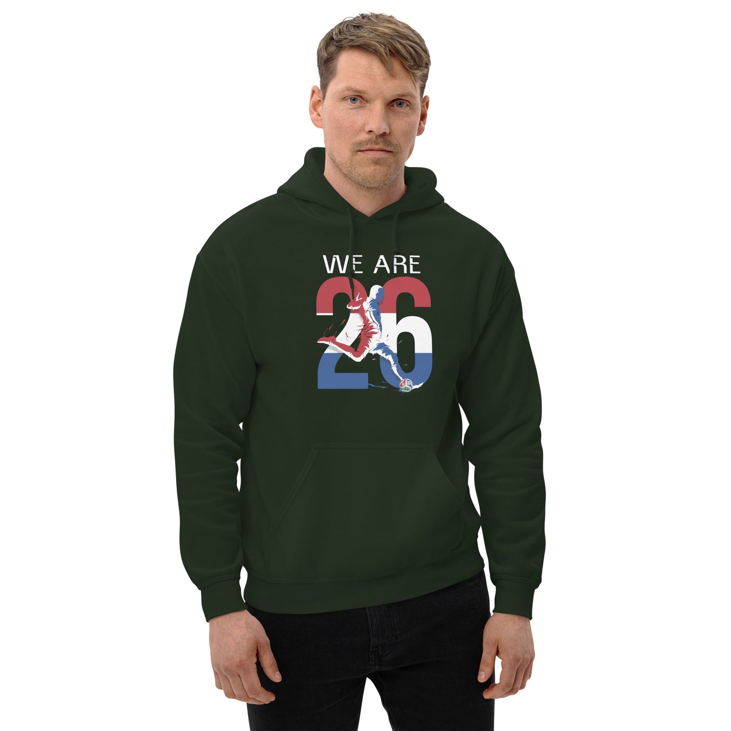 Netherlands World Cup 2026 Fitted Hoodie | We_Are_26
