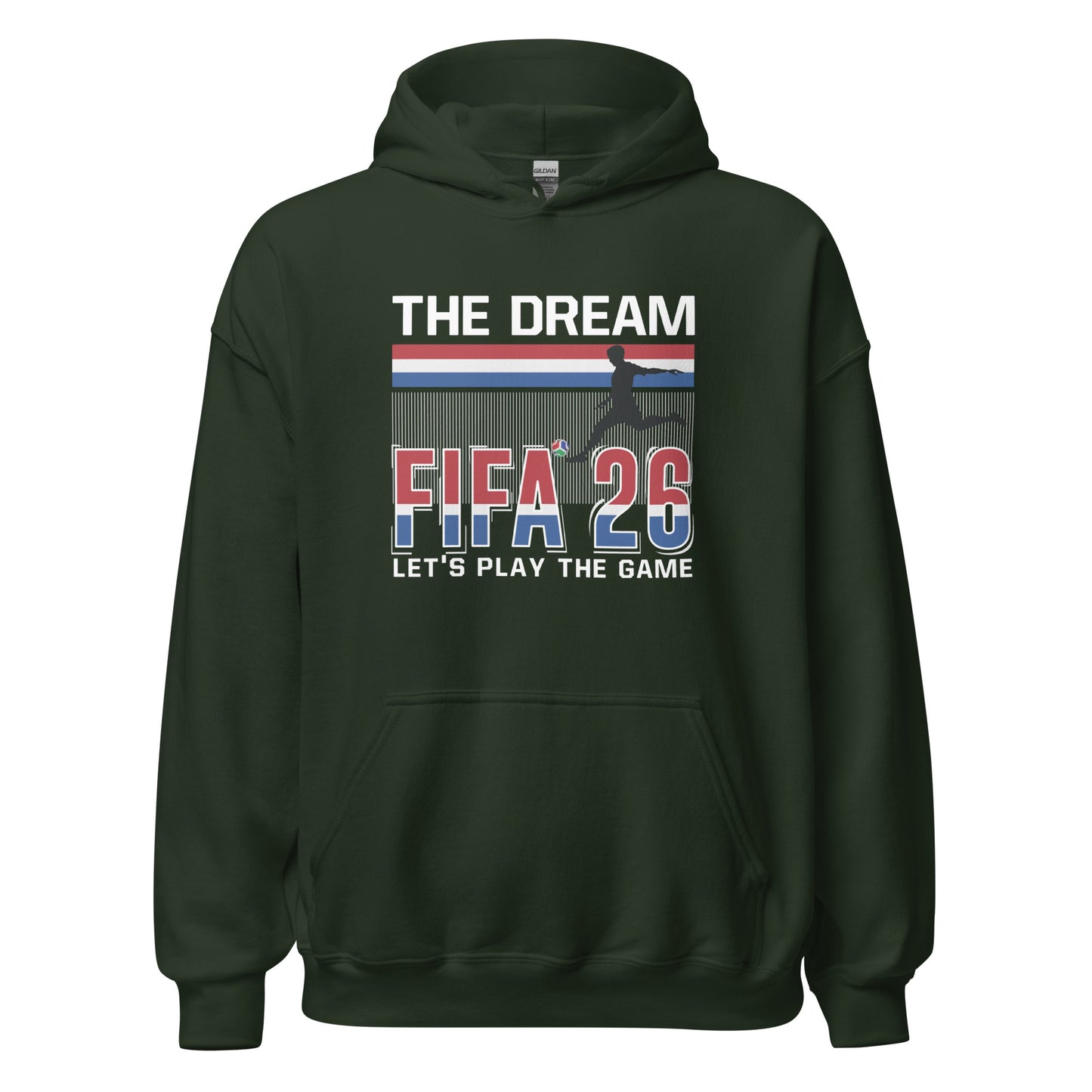 Netherlands World Cup 2026 Fitted Hoodie | The_Dream