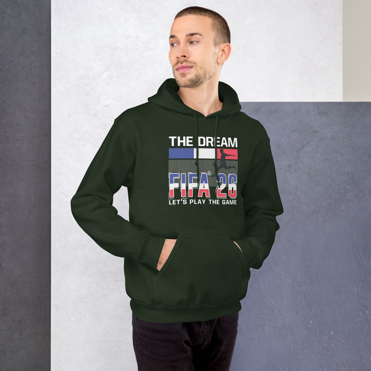France World Cup 2026 Fitted Hoodie | The_Dream