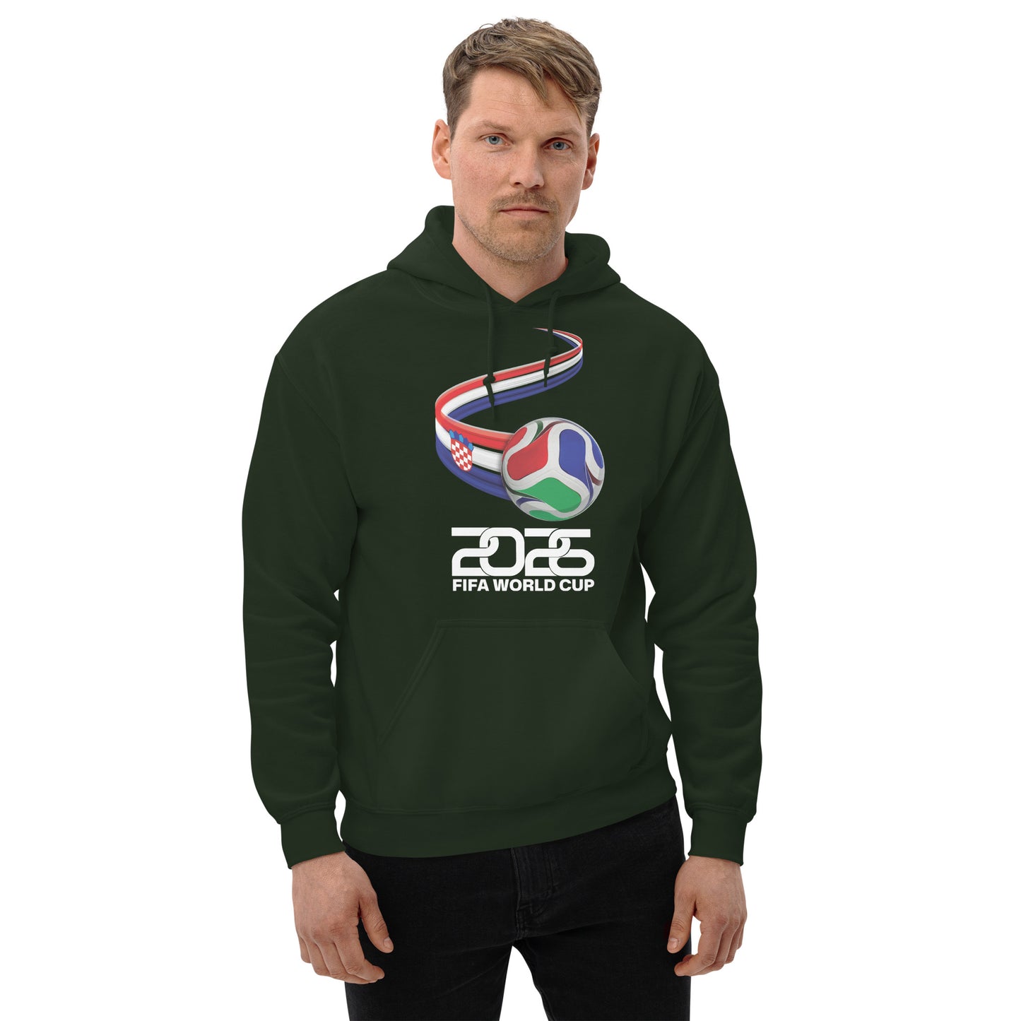 Croatia World Cup 2026 Fitted Hoodie | Trionda