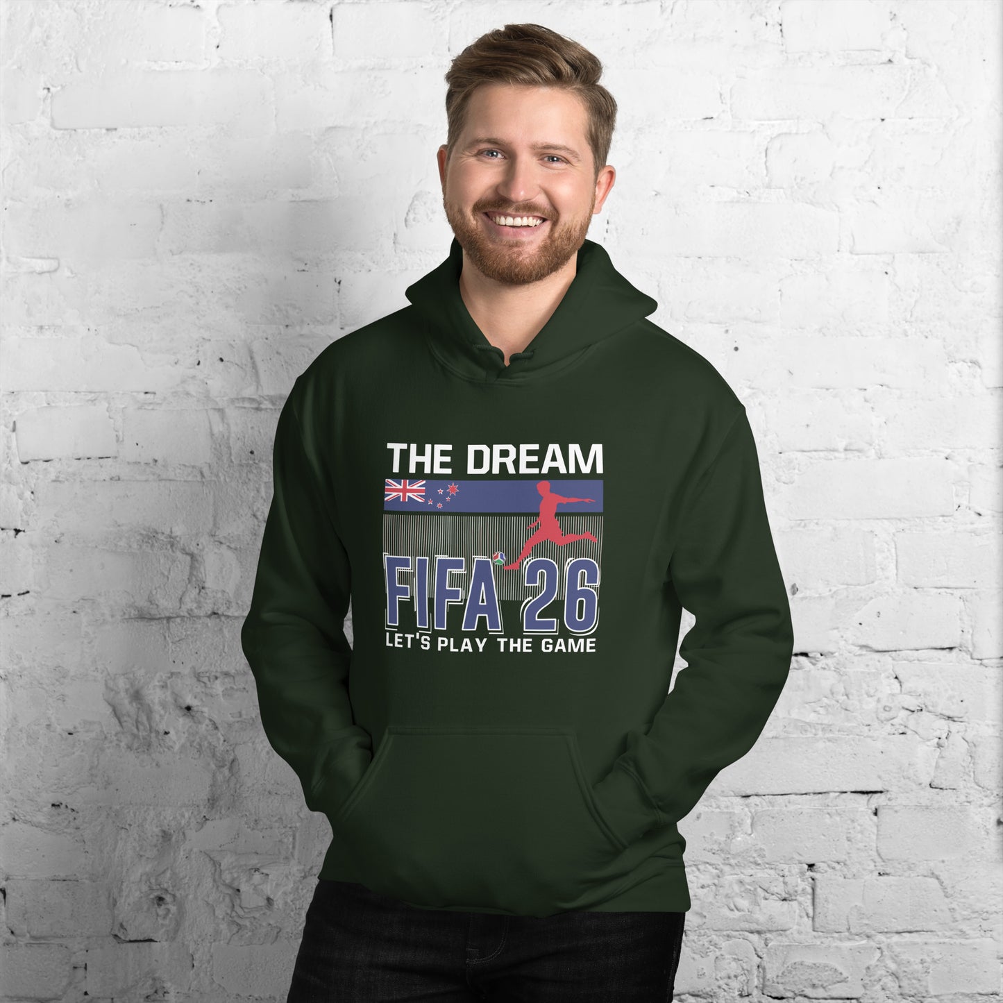 New Zealand World Cup 2026 Fitted Hoodie | The_Dream