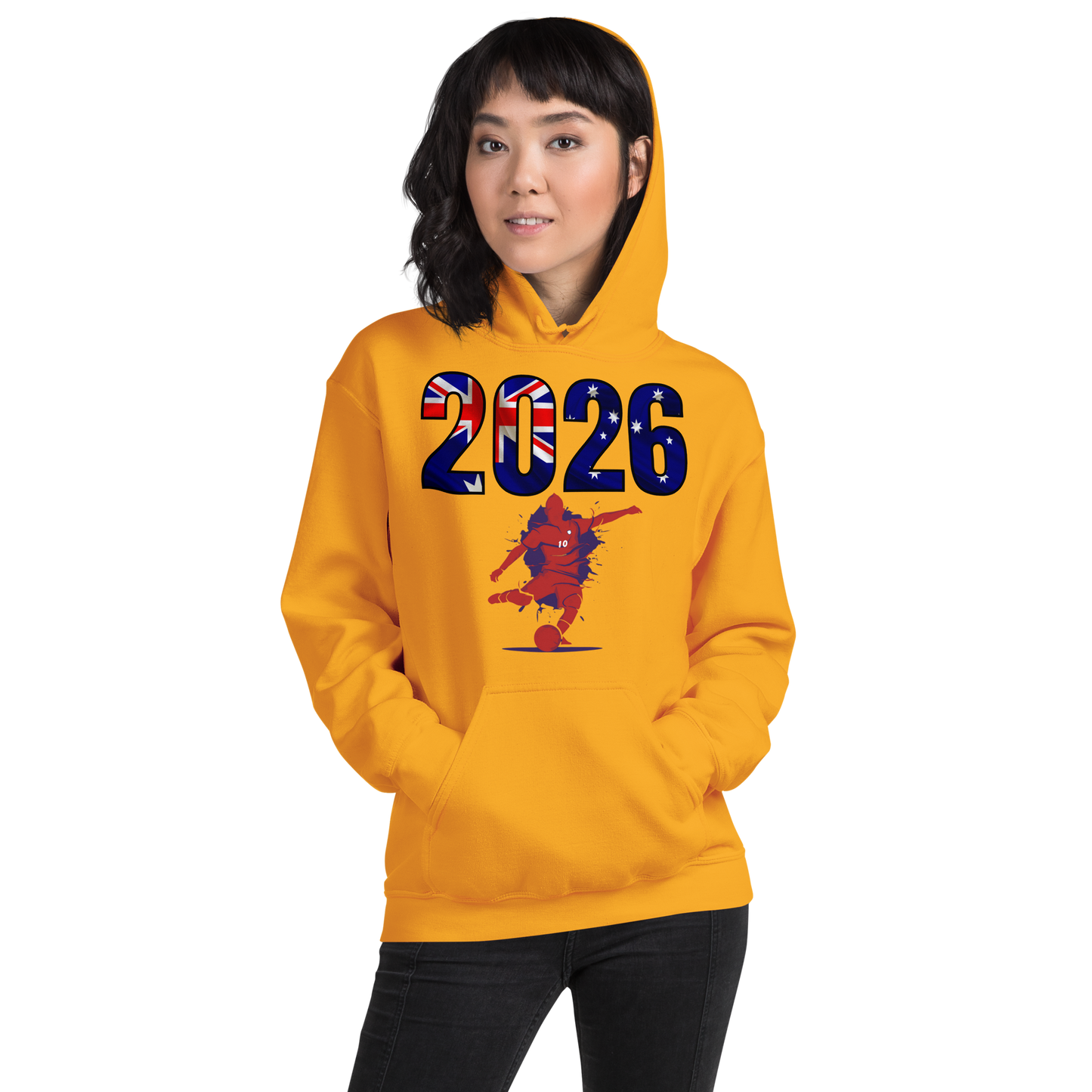 Australia World Cup 2026 Fitted Hoodie | Let's_Play_RD