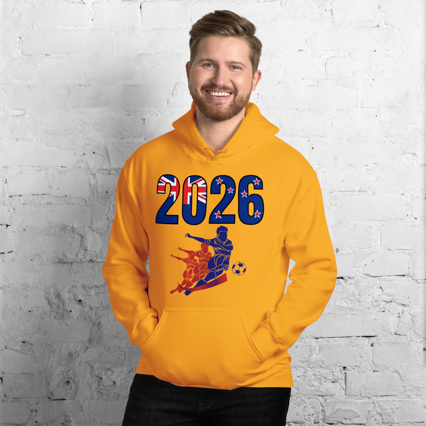 New Zealand World Cup 2026 Fitted Hoodie | Rising_Jist