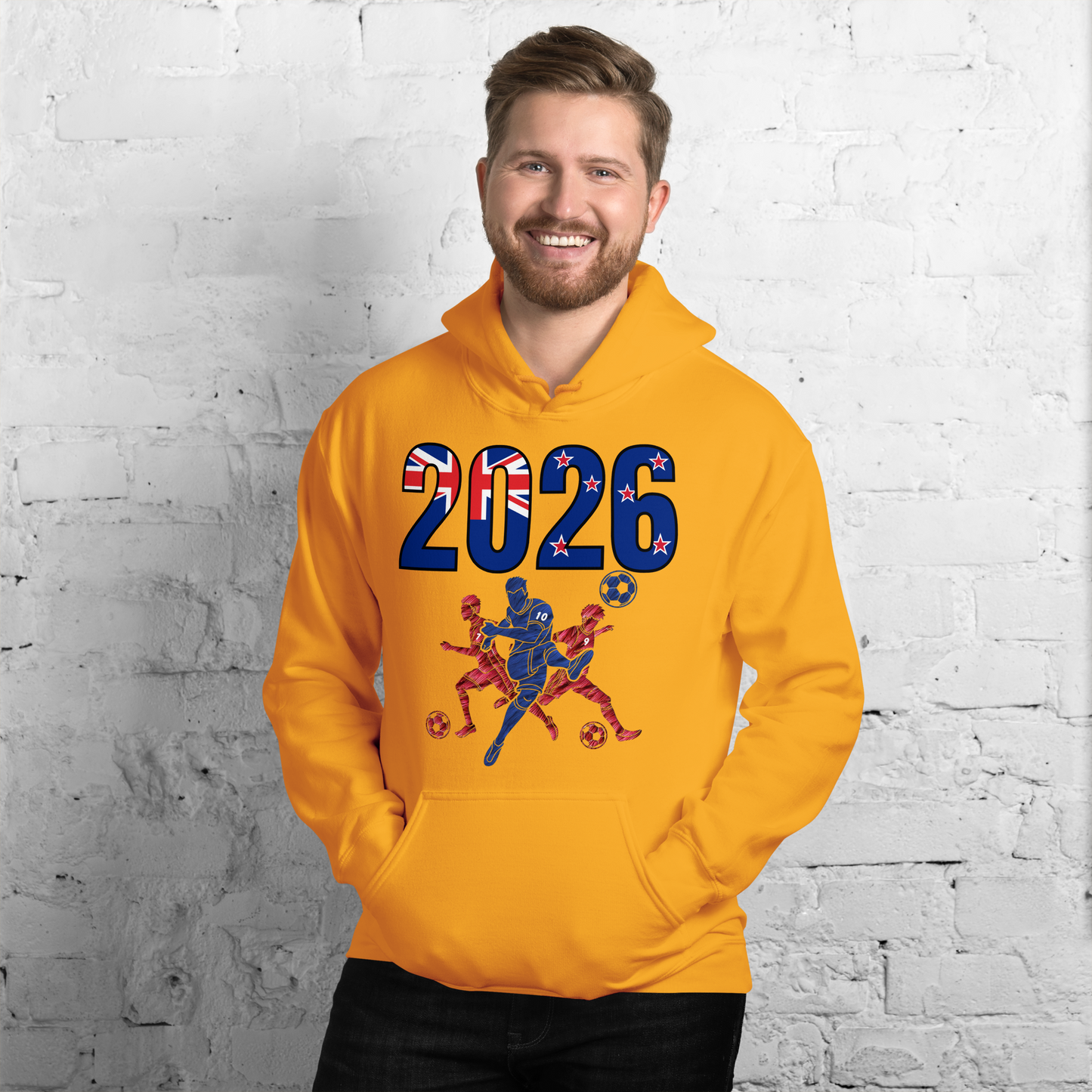 Australia World Cup 2026 Fitted Hoodie | Sprints_Trio