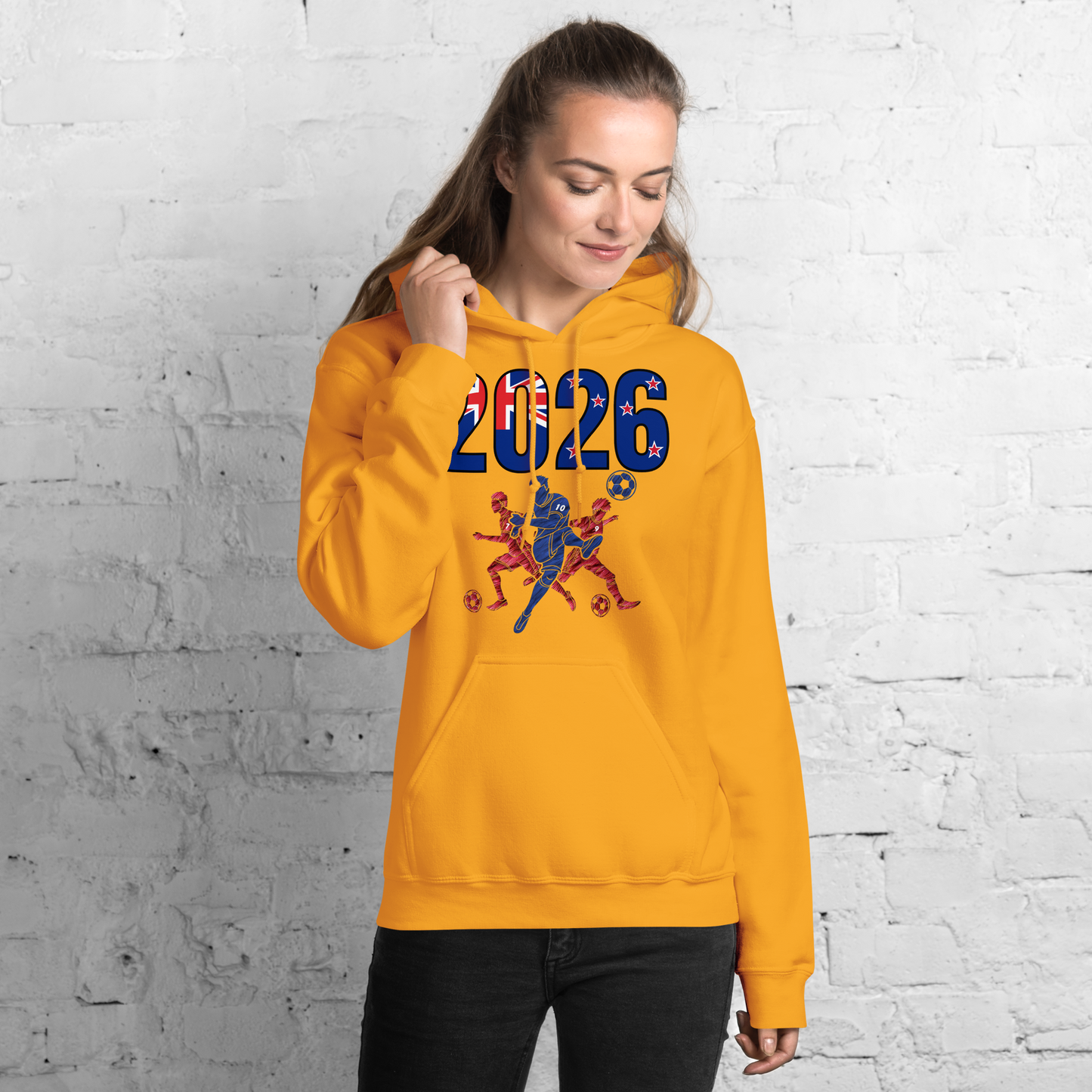 Australia World Cup 2026 Fitted Hoodie | Sprints_Trio