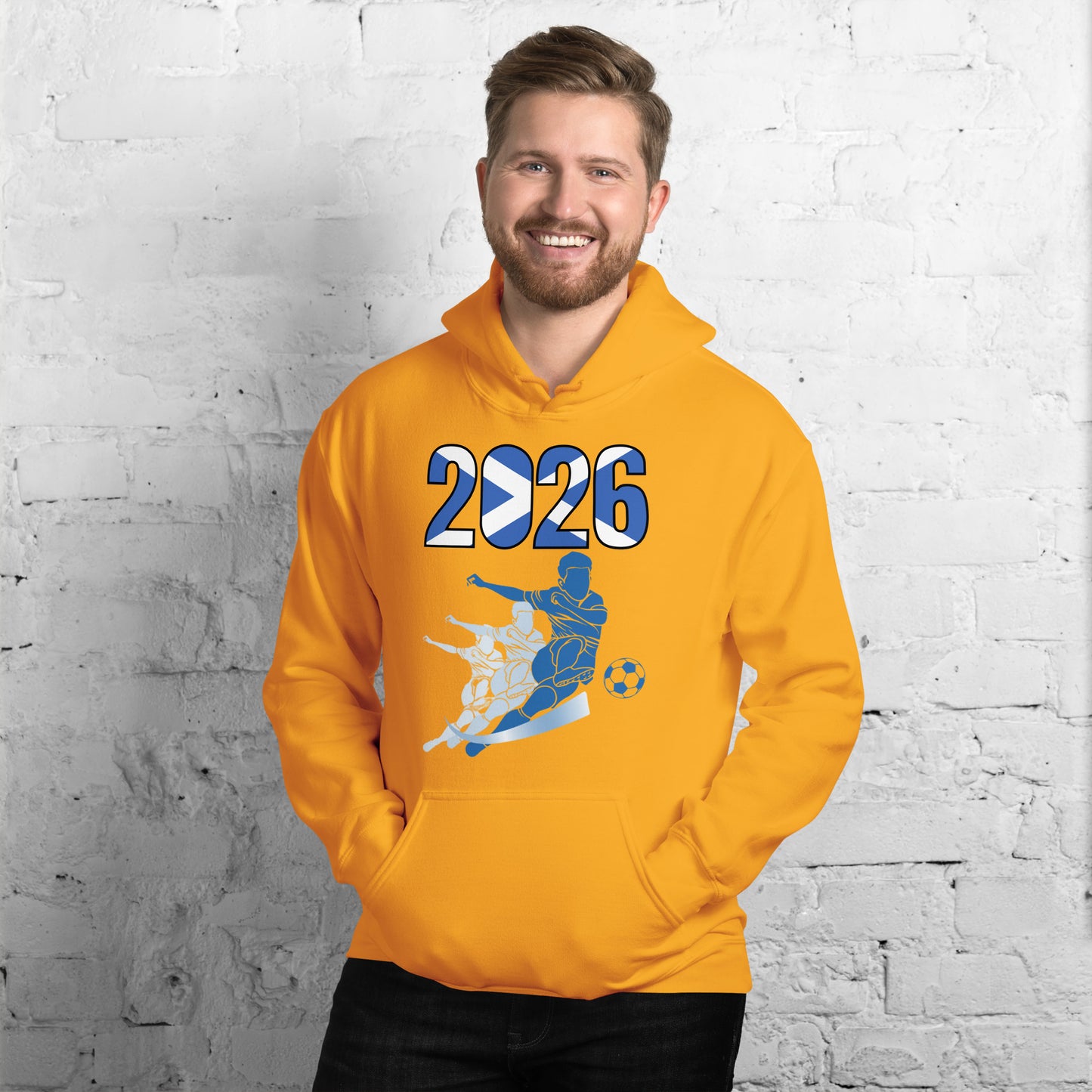 Scotland World Cup 2026 Fitted Hoodie | Rising_Jist