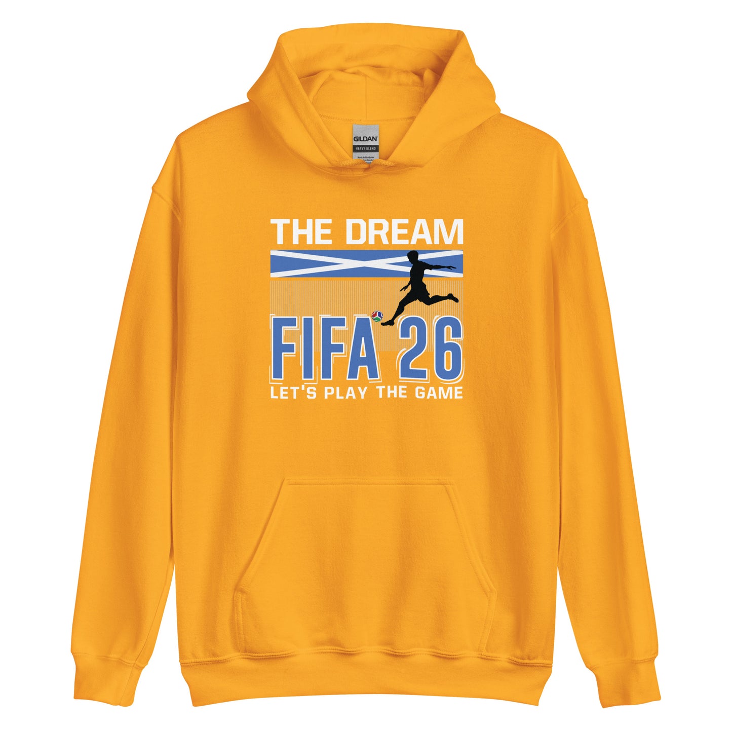 Scotland World Cup 2026 Fitted Hoodie | The_Dream