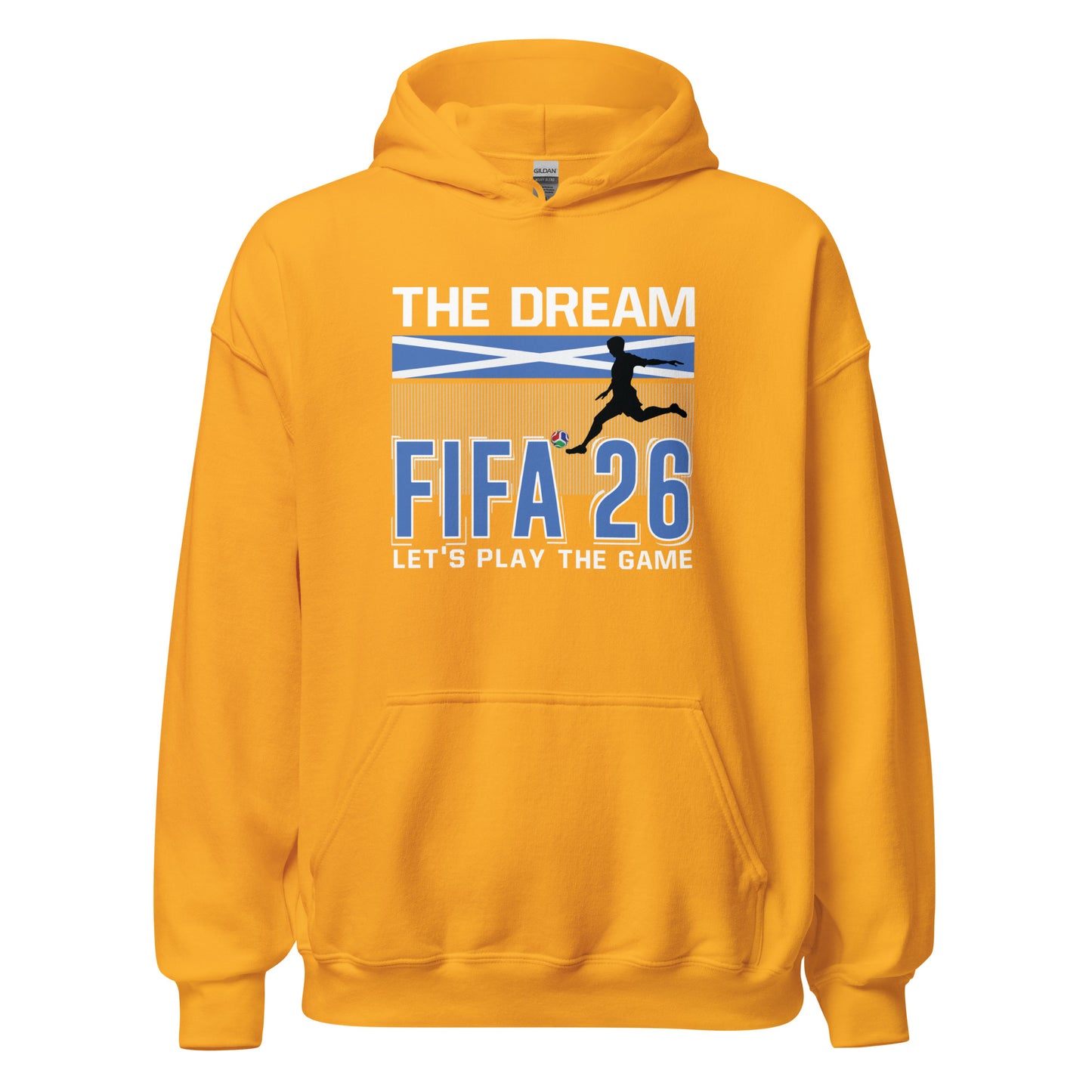 Scotland World Cup 2026 Fitted Hoodie | The_Dream