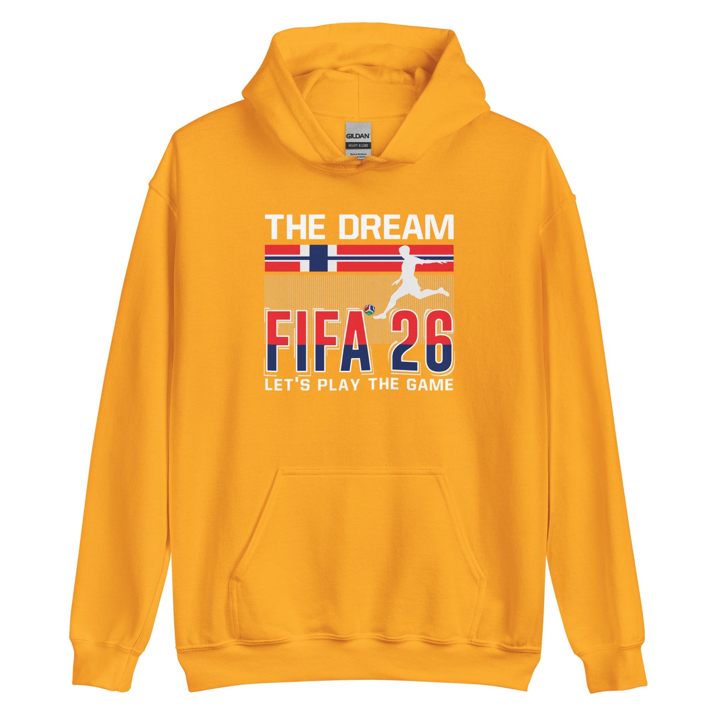 Norway World Cup 2026 Fitted Hoodie | The_Dream