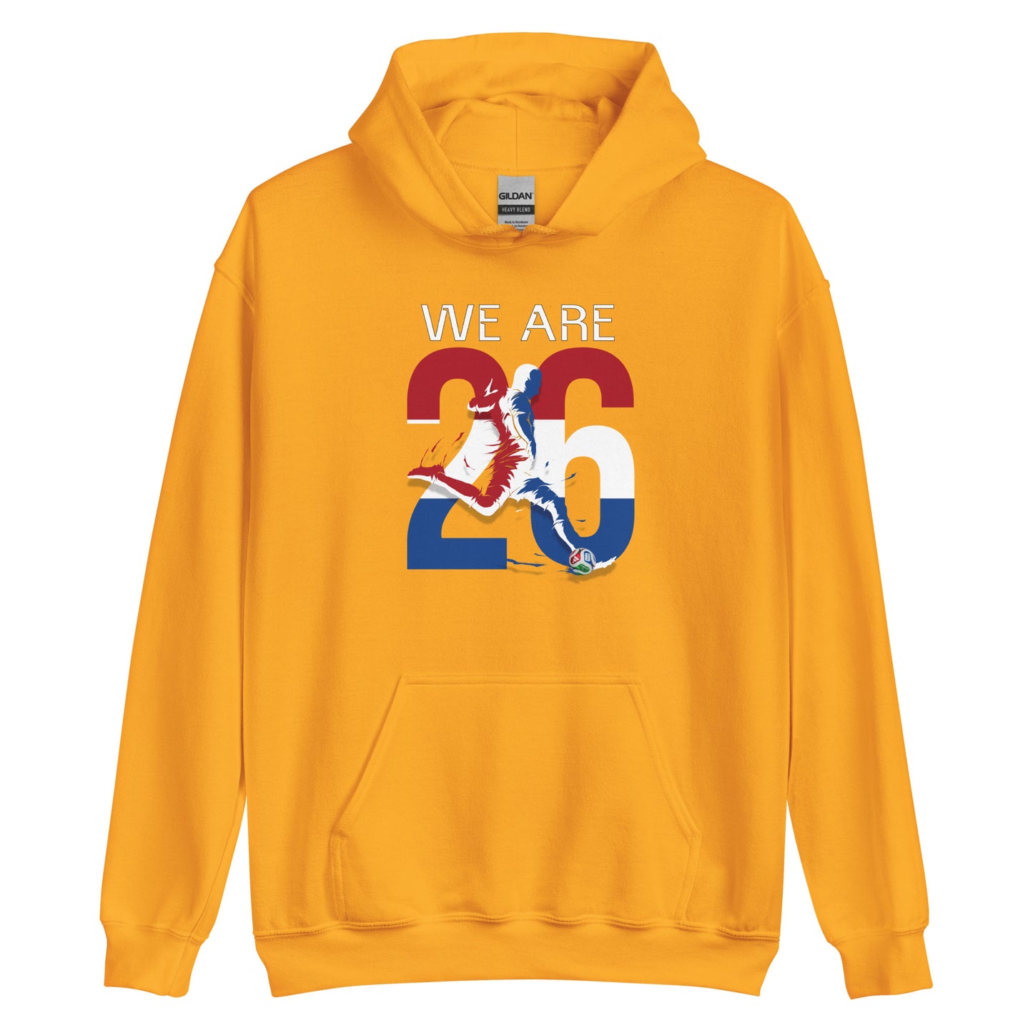 Netherlands World Cup 2026 Fitted Hoodie | We_Are_26