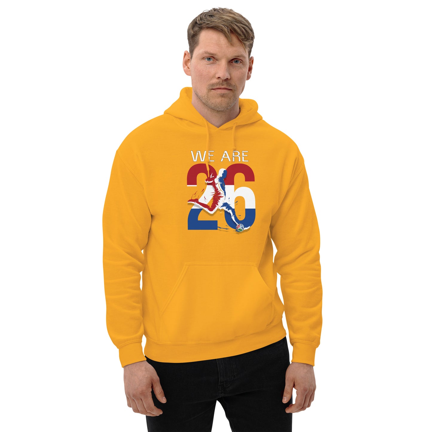 Netherlands World Cup 2026 Fitted Hoodie | We_Are_26