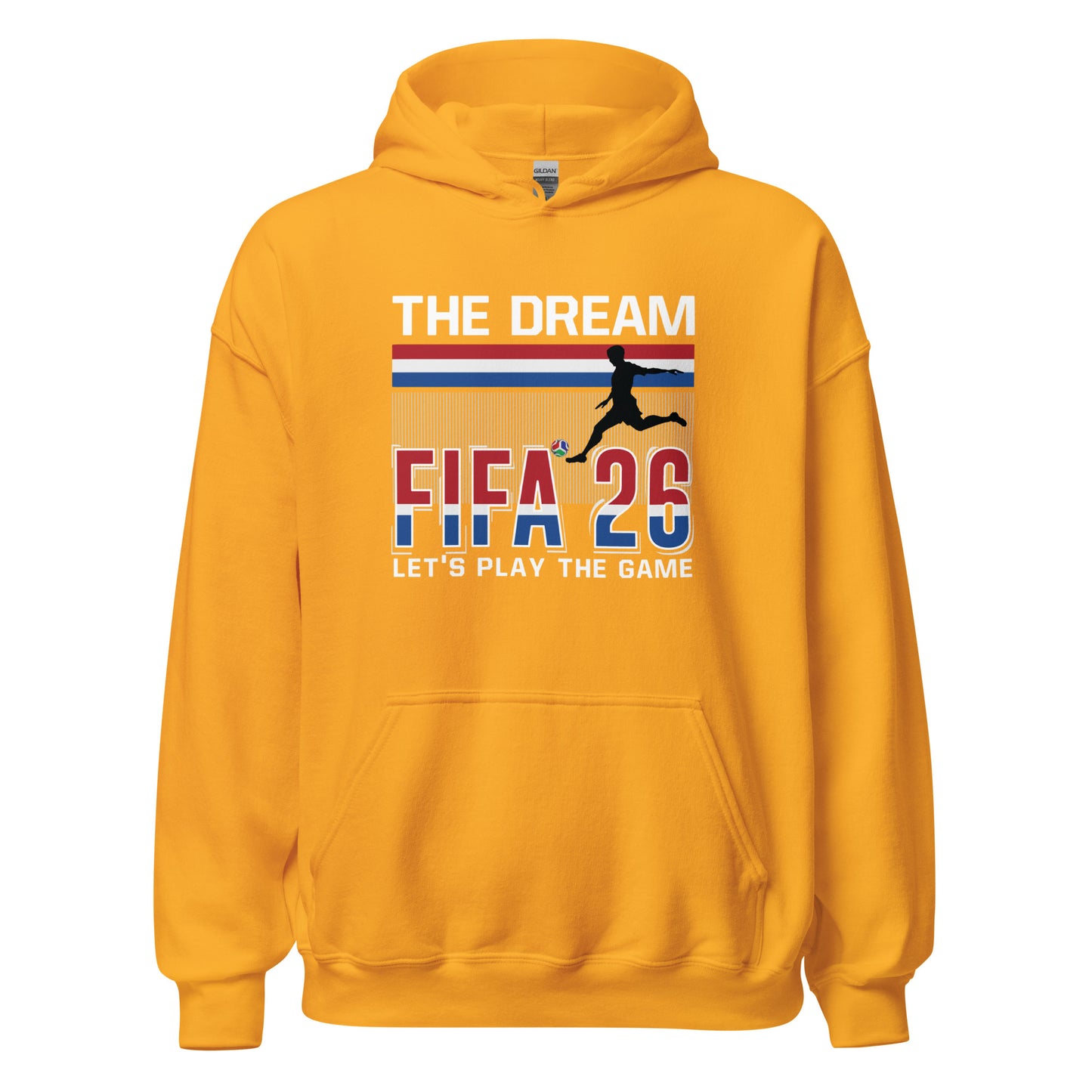 Netherlands World Cup 2026 Fitted Hoodie | The_Dream