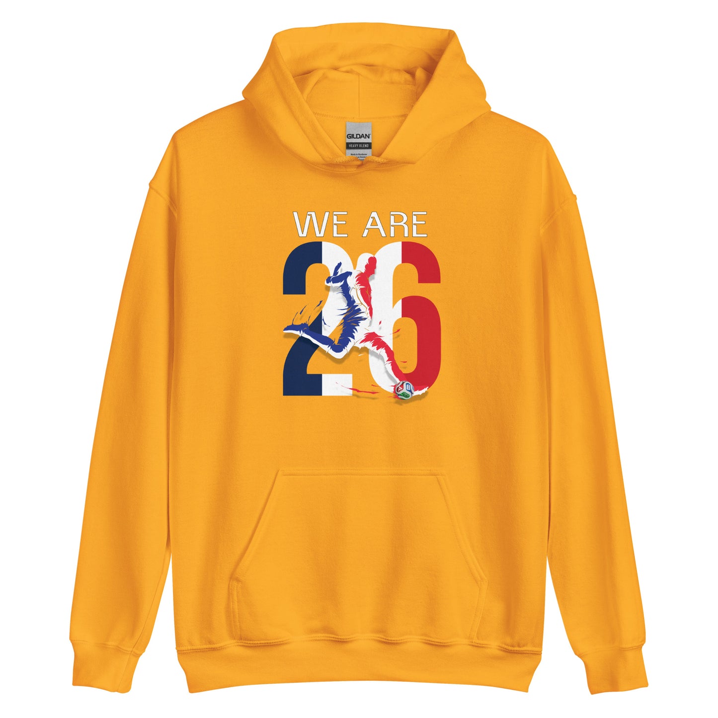 France World Cup 2026 Fitted Hoodie | We_Are_26