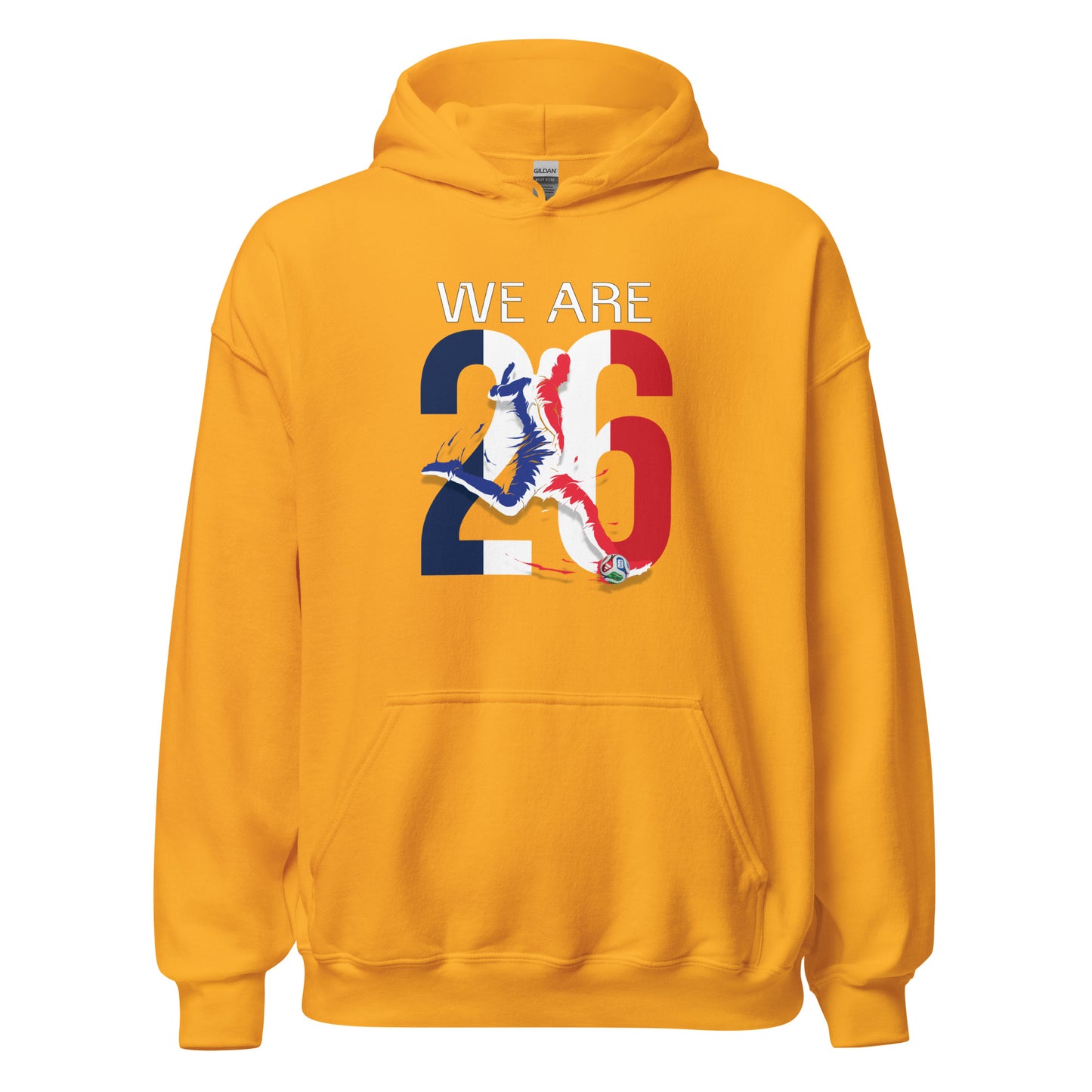 France World Cup 2026 Fitted Hoodie | We_Are_26