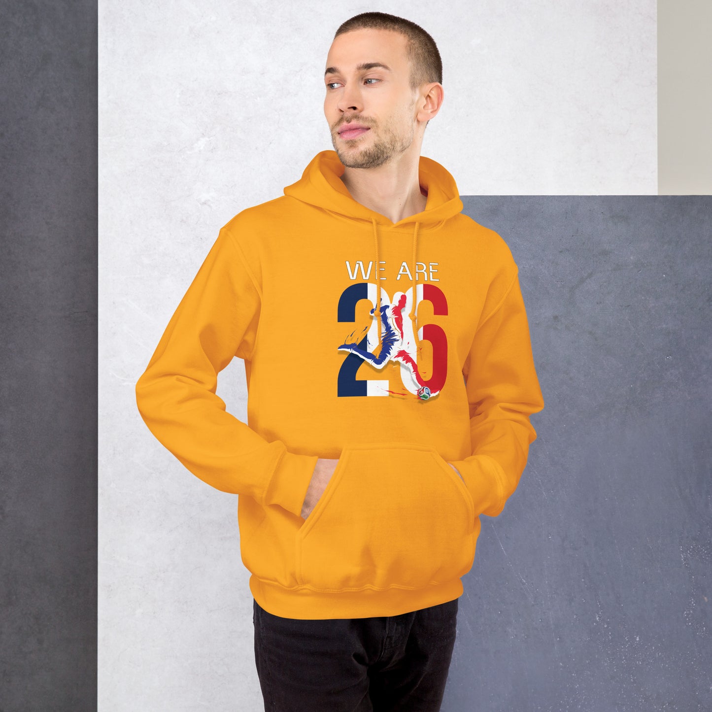 France World Cup 2026 Fitted Hoodie | We_Are_26