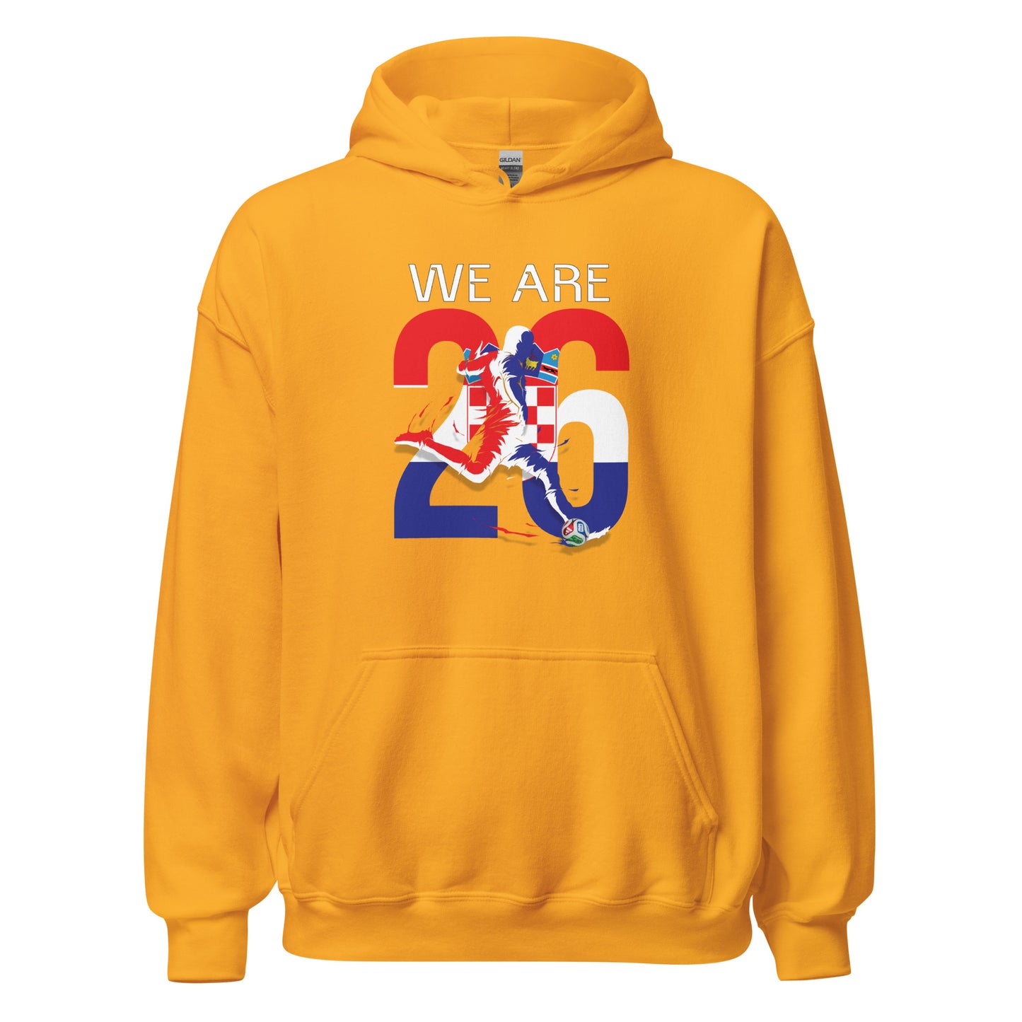 Croatia World Cup 2026 Fitted Hoodie | We_Are_26