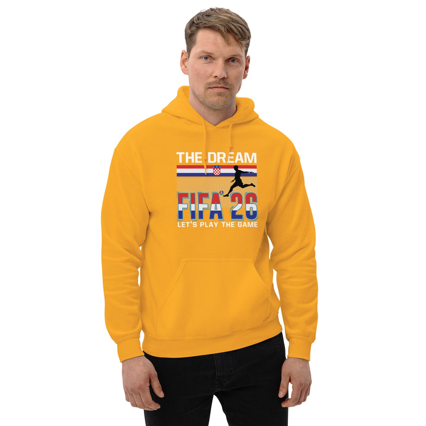 Croatia World Cup 2026 Fitted Hoodie | The_Dream