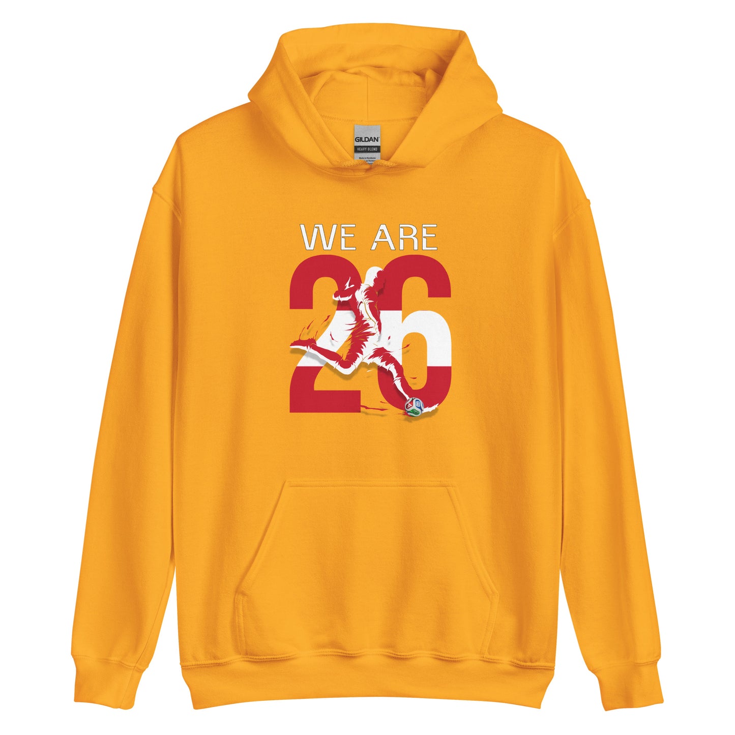 Austria World Cup 2026 Fitted Hoodie | We_Are_26