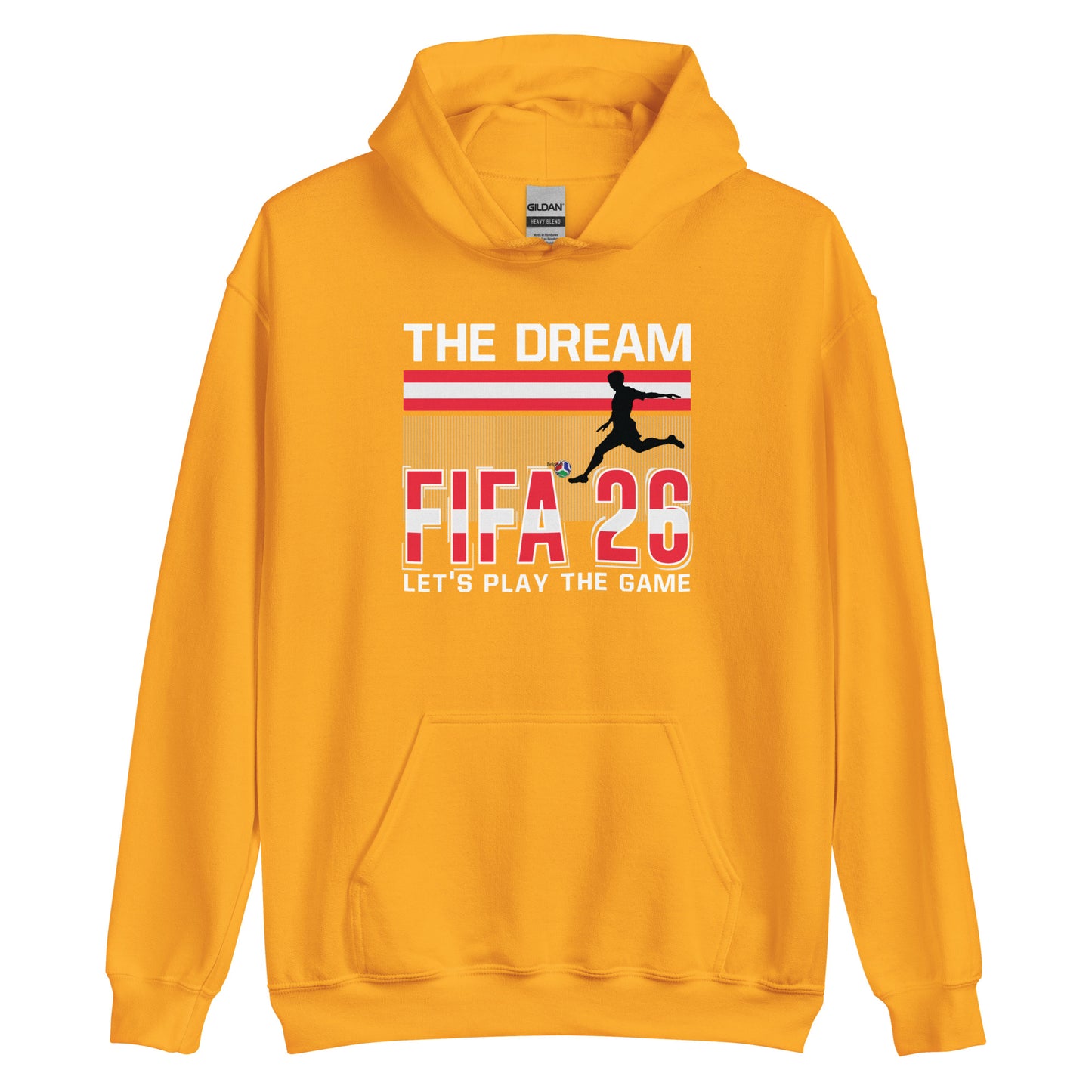 Austria World Cup 2026 Fitted Hoodie | The_Dream