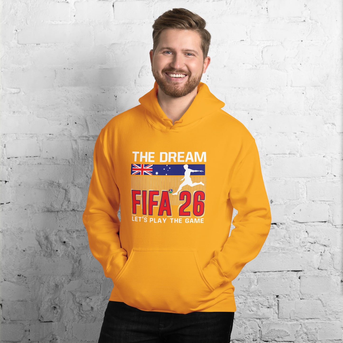 Australia World Cup 2026 Fitted Hoodie | The_Dream
