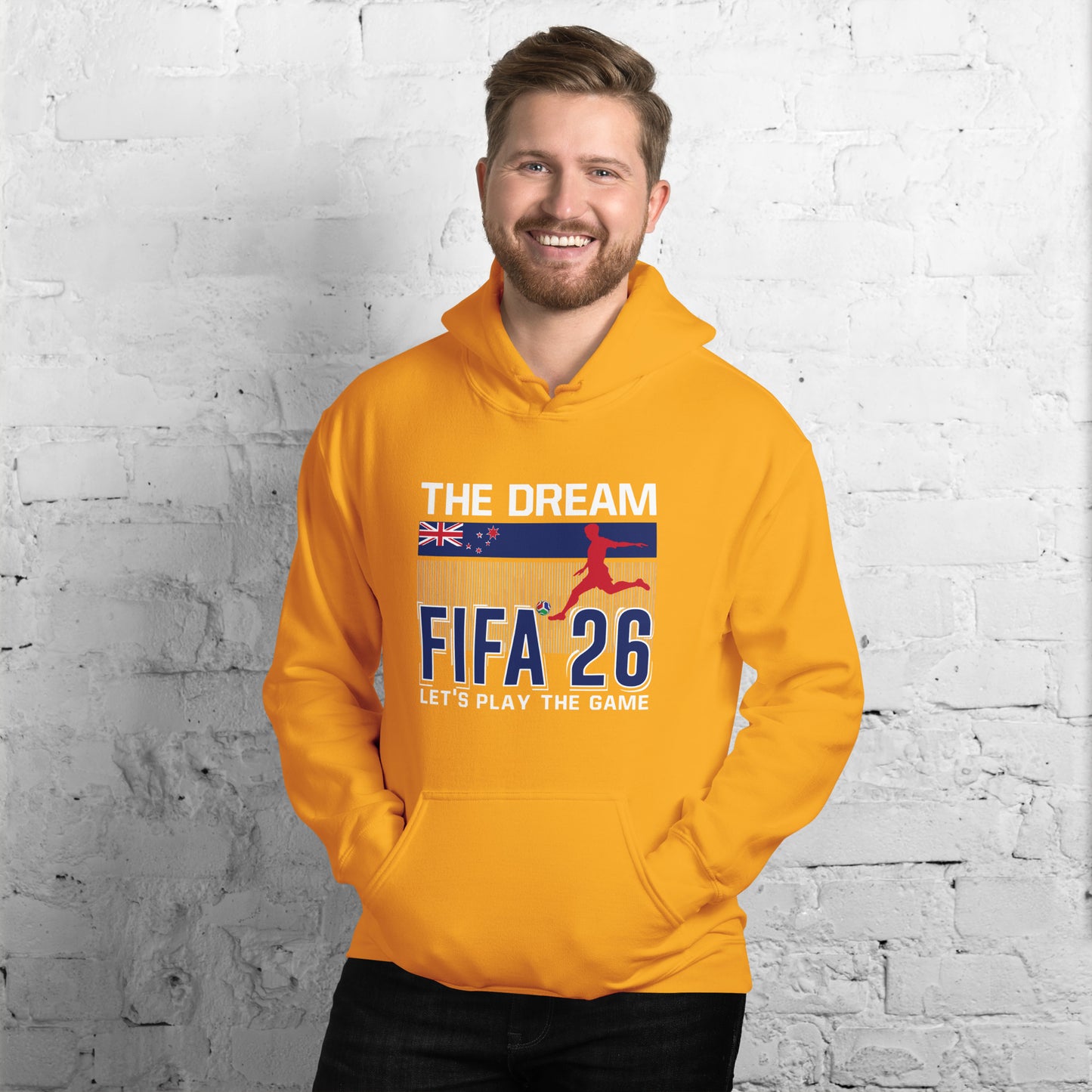 New Zealand World Cup 2026 Fitted Hoodie | The_Dream