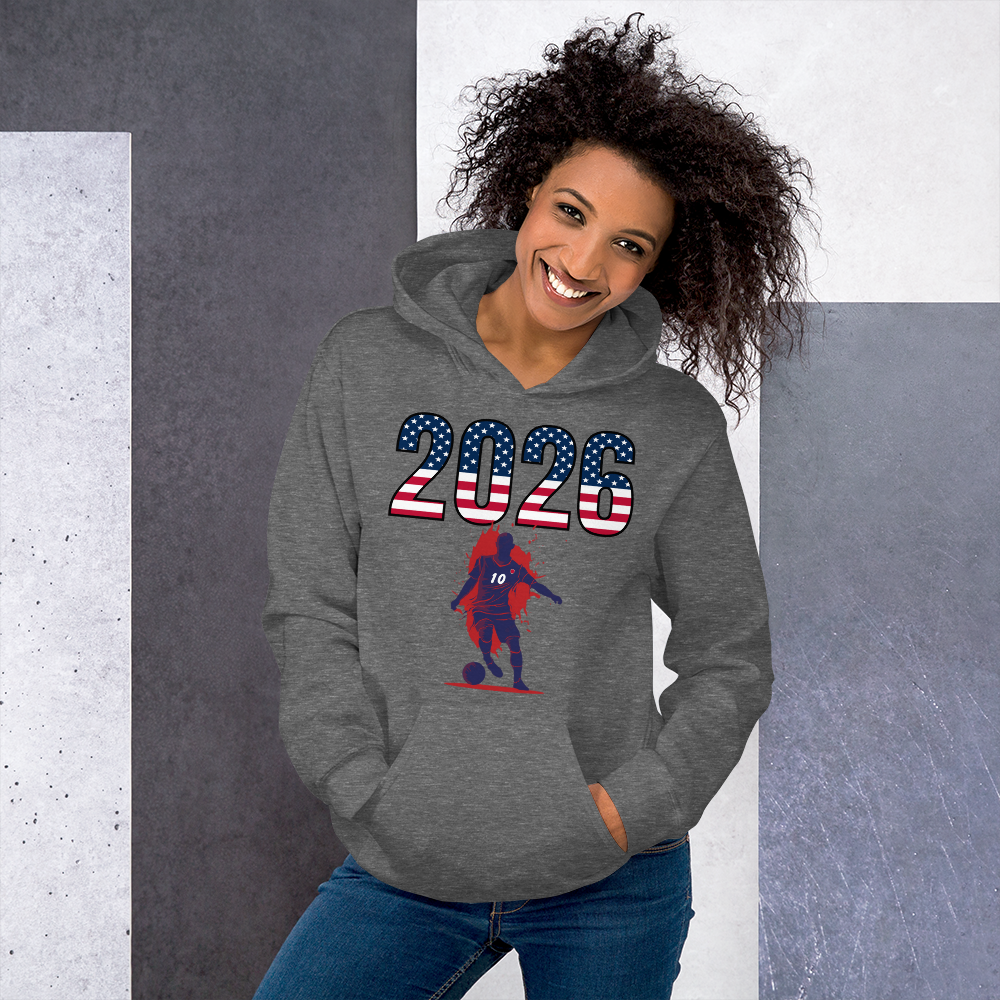 USA World Cup 2026 Fitted Hoodie | SlickMove_BL