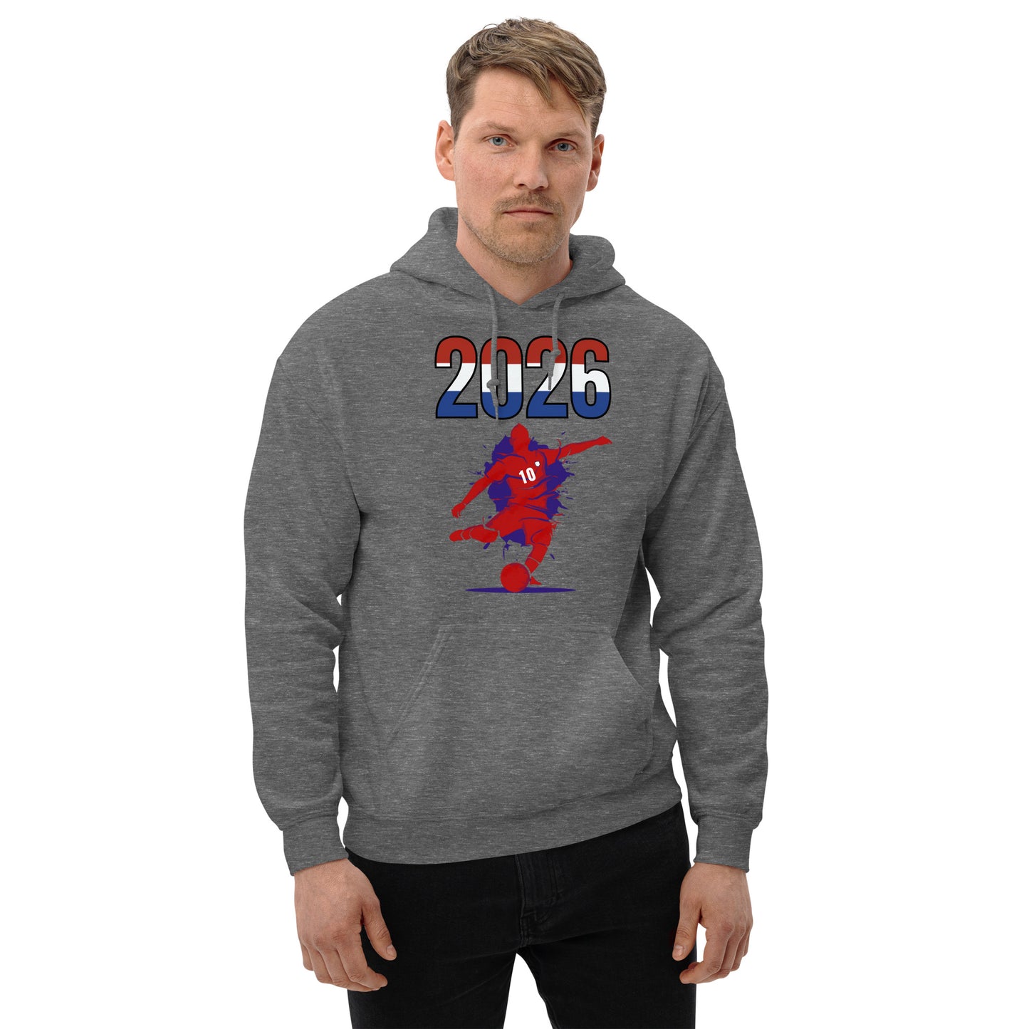 Netherlands World Cup 2026 Fitted Hoodie | Let's Play_RD