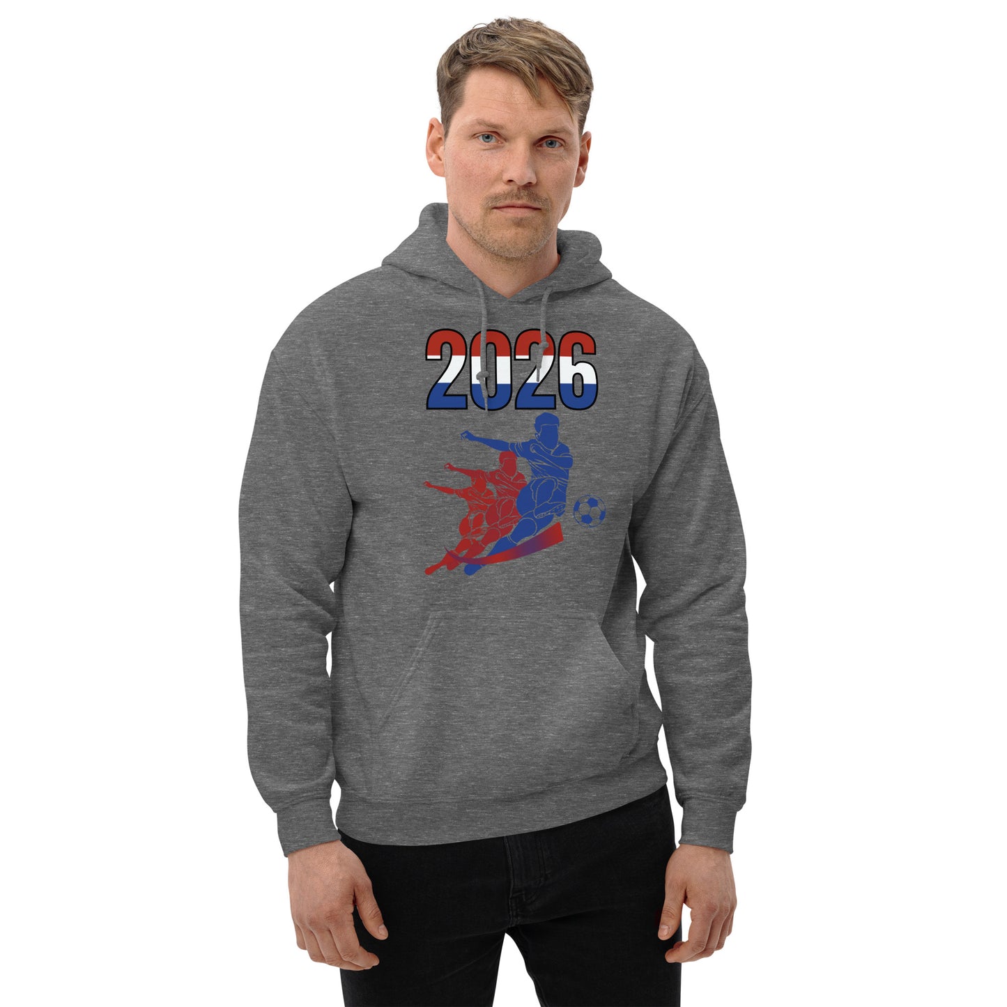 Netherlands World Cup 2026 Fitted Hoodie | Rising_Jist