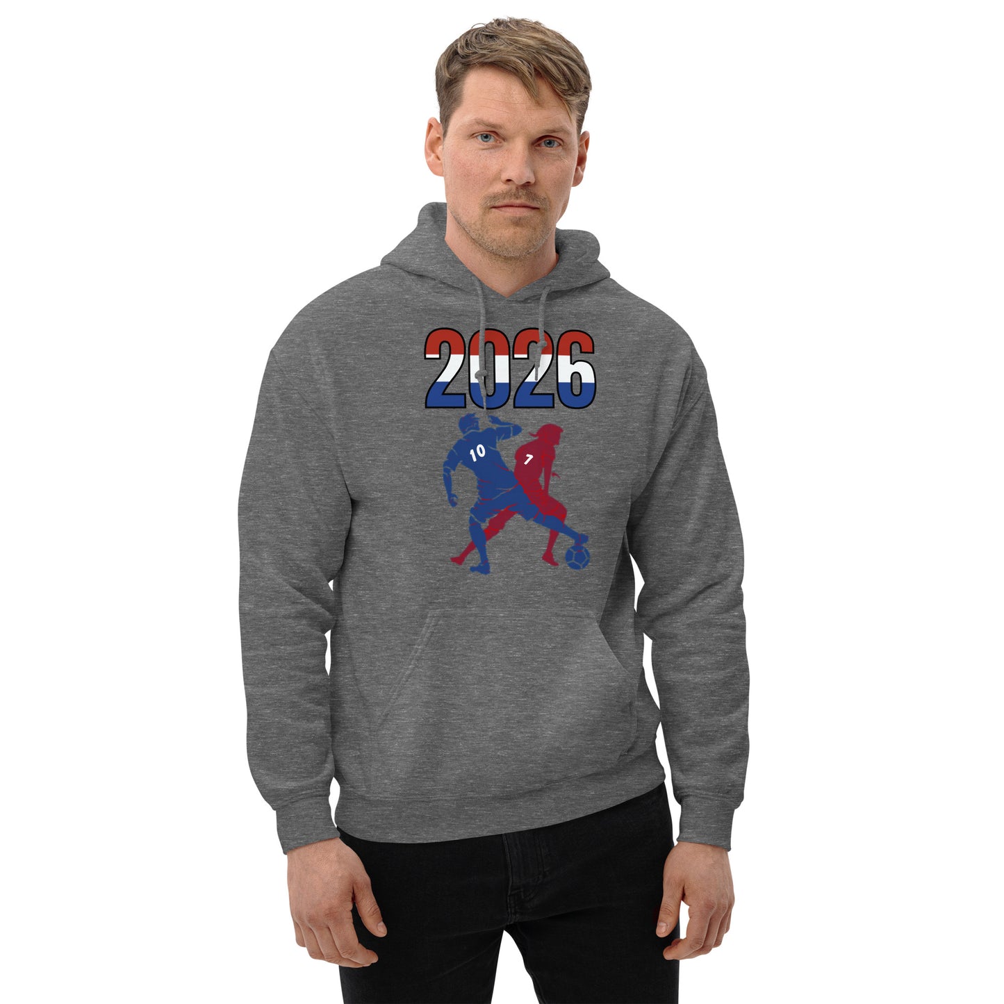 Netherlands World Cup 2026 Fitted Hoodie | Smart_Tackle