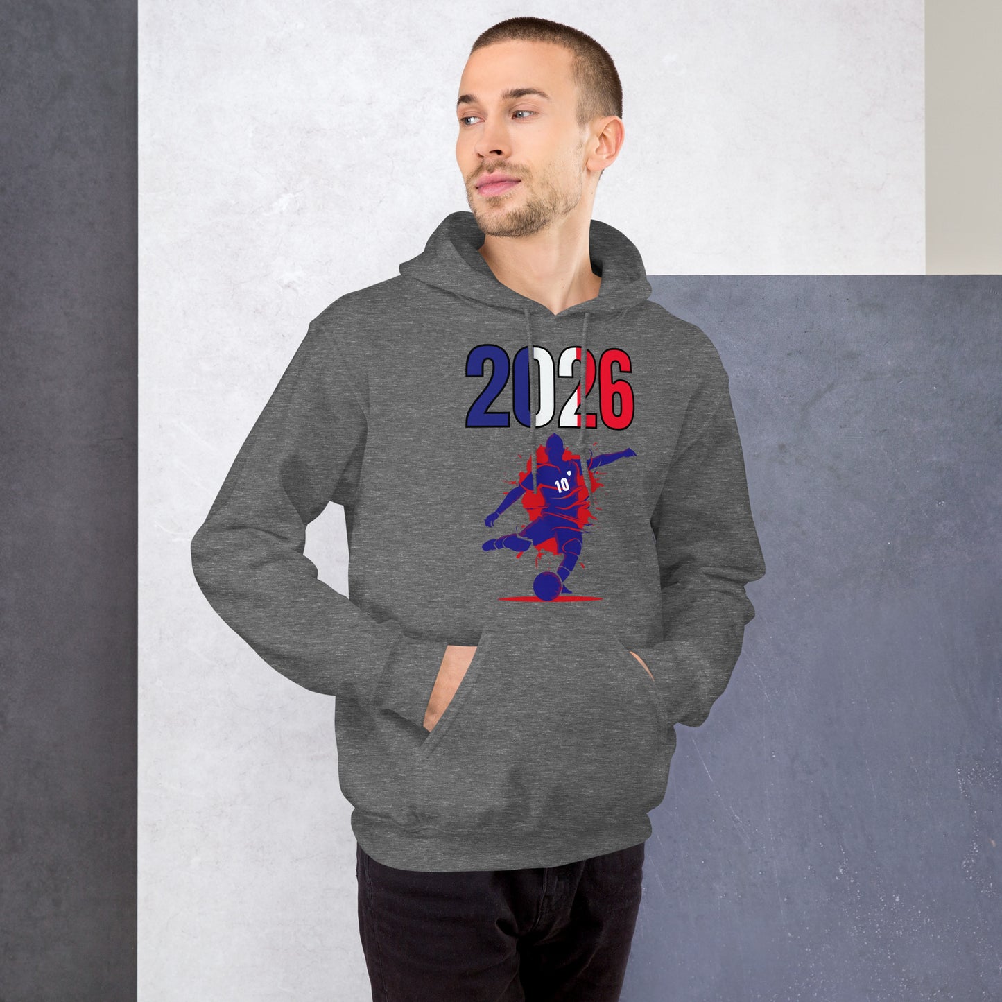France World Cup 2026 Fitted Hoodie | Let's Play_BL