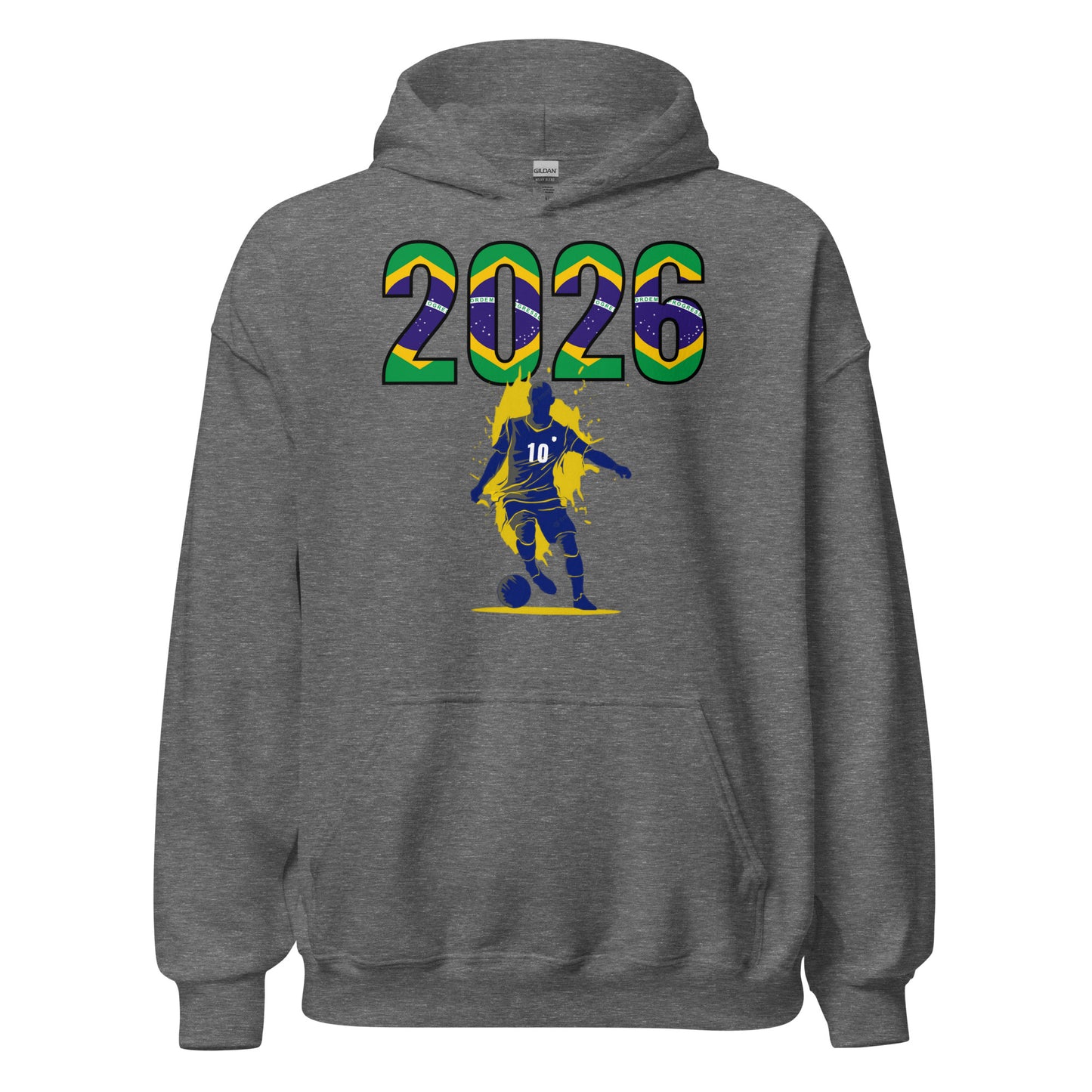 Brazil World Cup 2026 Fitted Hoodie | Slick_Move_BL