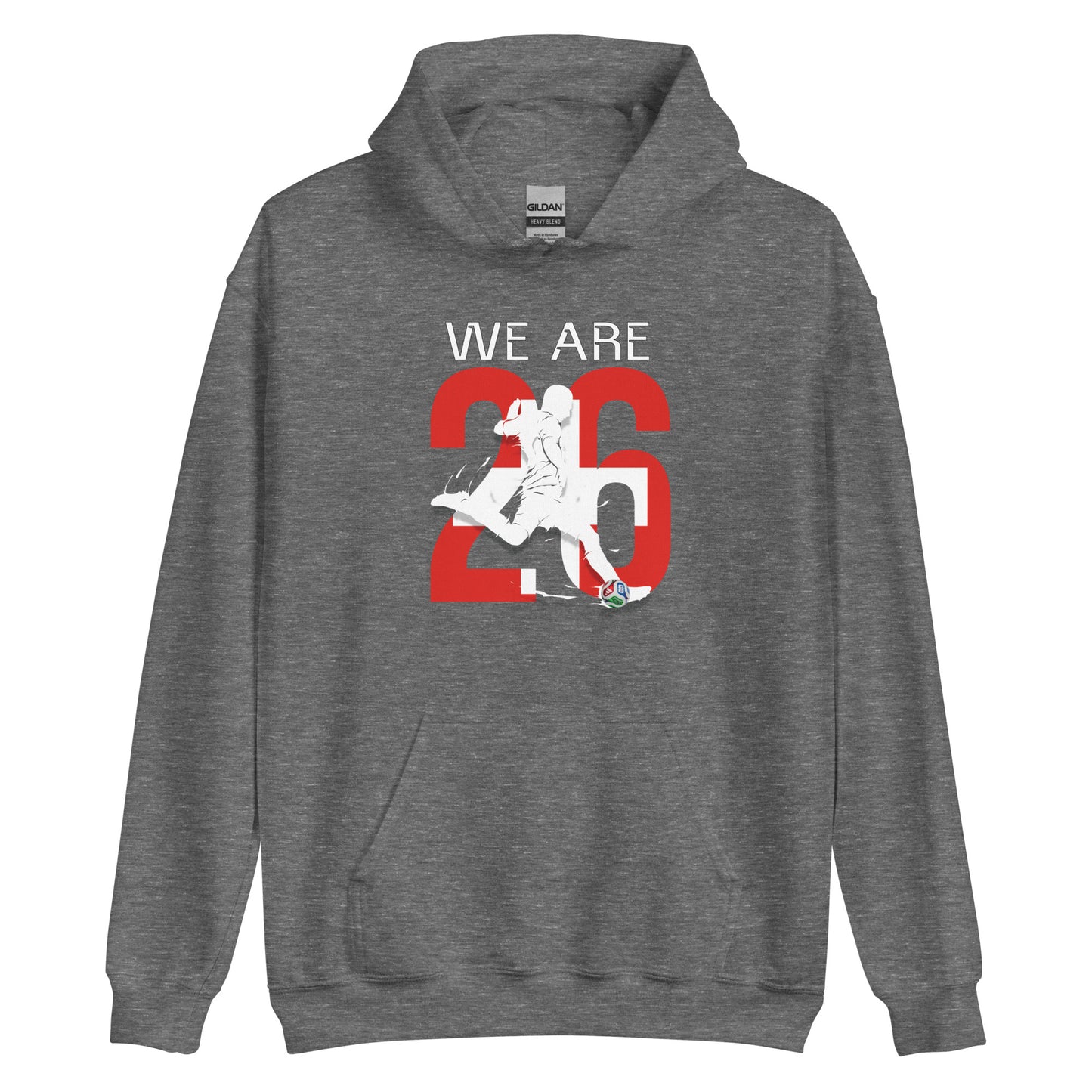 Switzerland World Cup 2026 Fitted Hoodie | We_Are_26