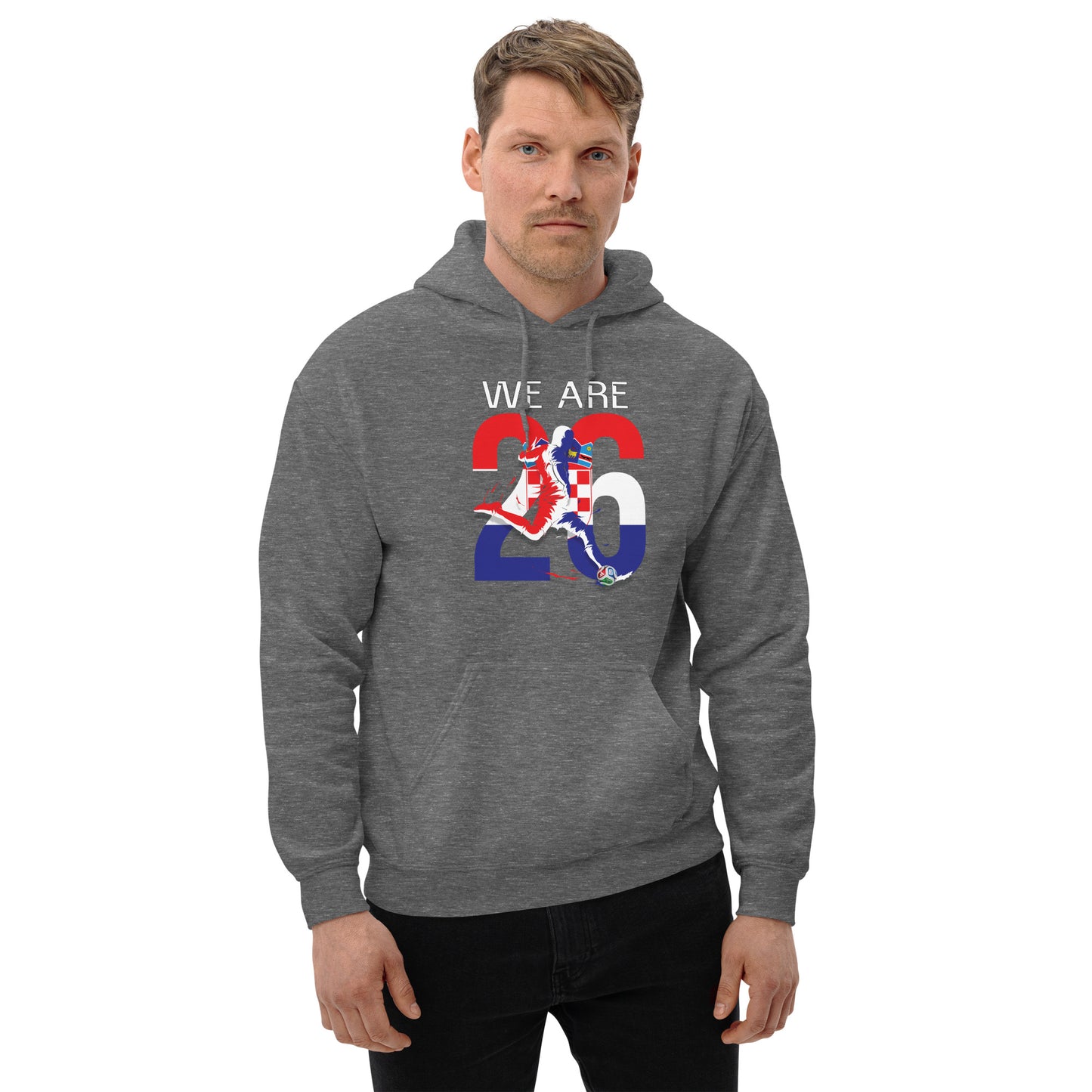 Croatia World Cup 2026 Fitted Hoodie | We_Are_26