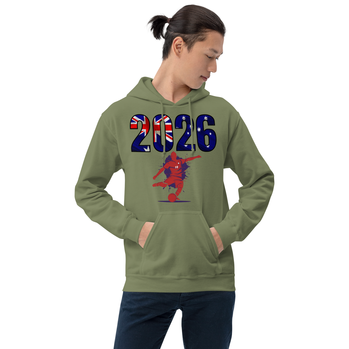 Australia World Cup 2026 Fitted Hoodie | Let's_Play_RD