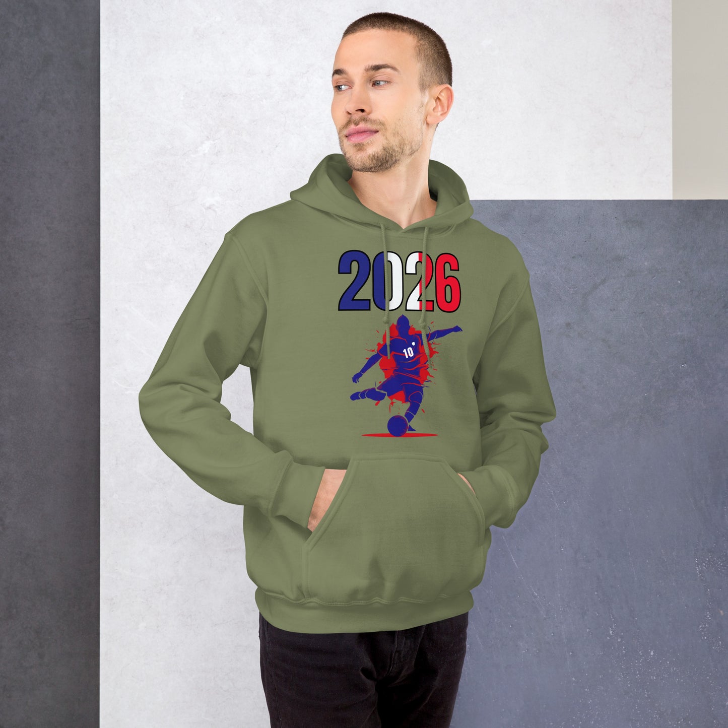 France World Cup 2026 Fitted Hoodie | Let's Play_BL