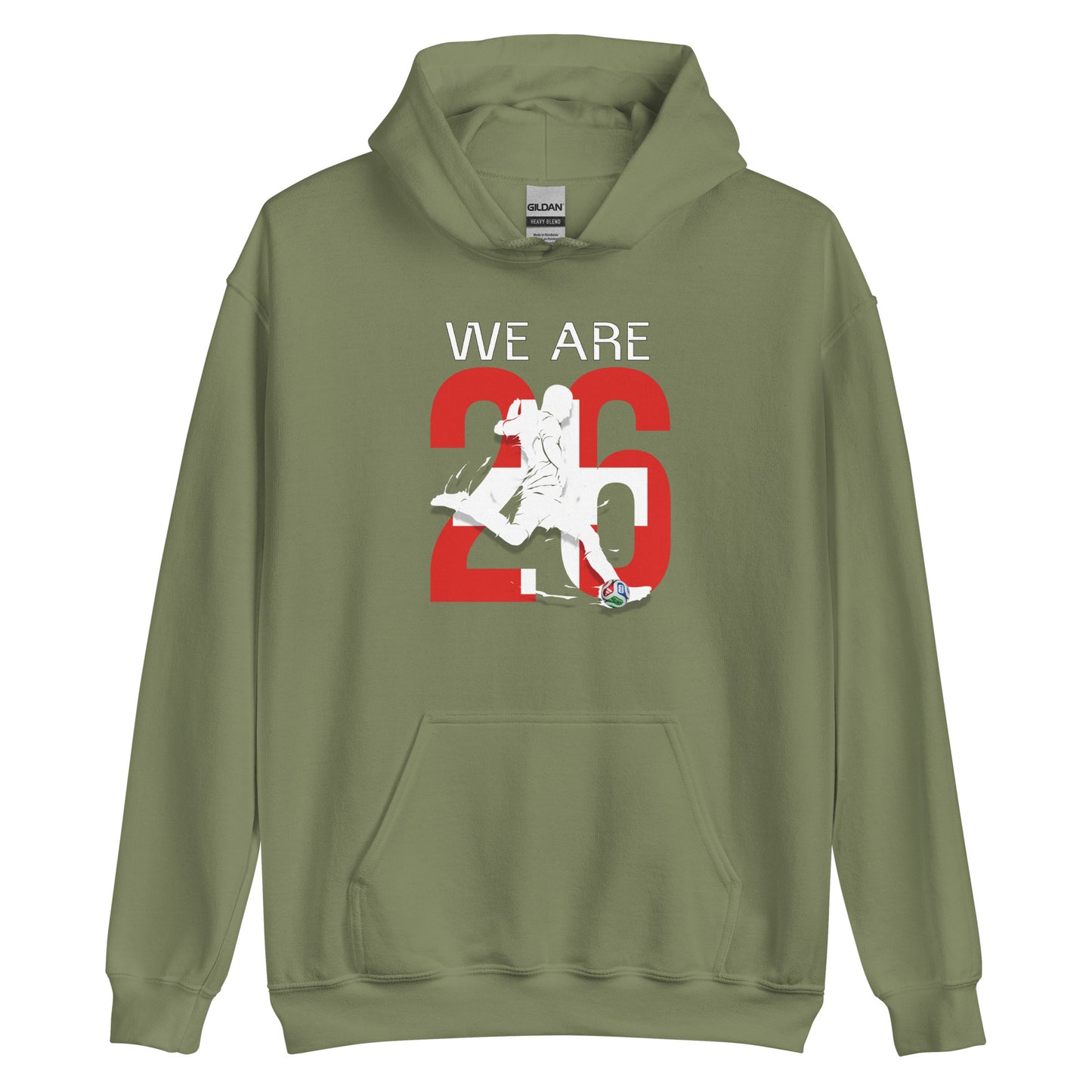 Switzerland World Cup 2026 Fitted Hoodie | We_Are_26