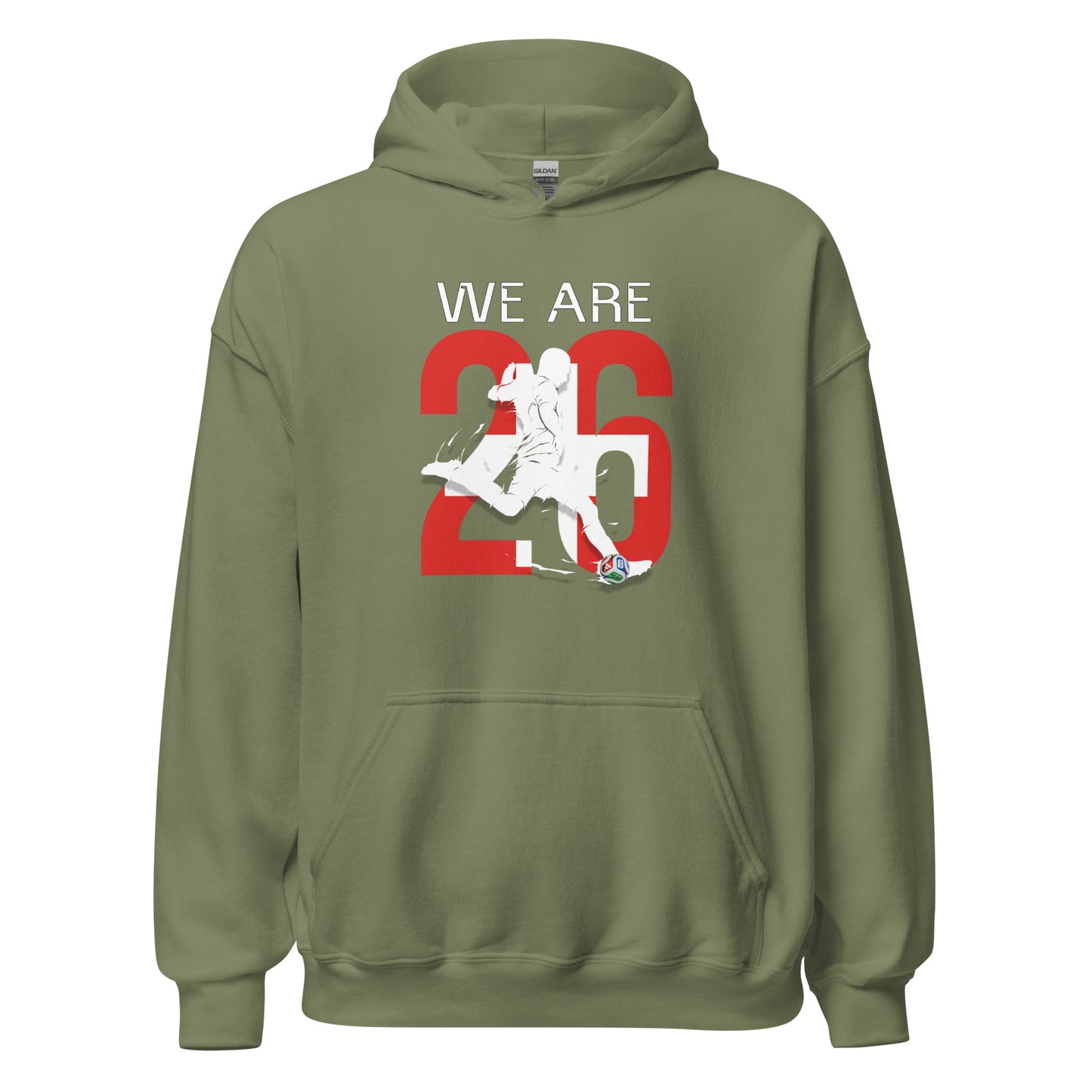 Switzerland World Cup 2026 Fitted Hoodie | We_Are_26