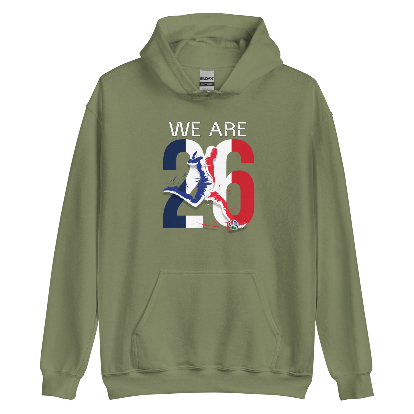 France World Cup 2026 Fitted Hoodie | We_Are_26