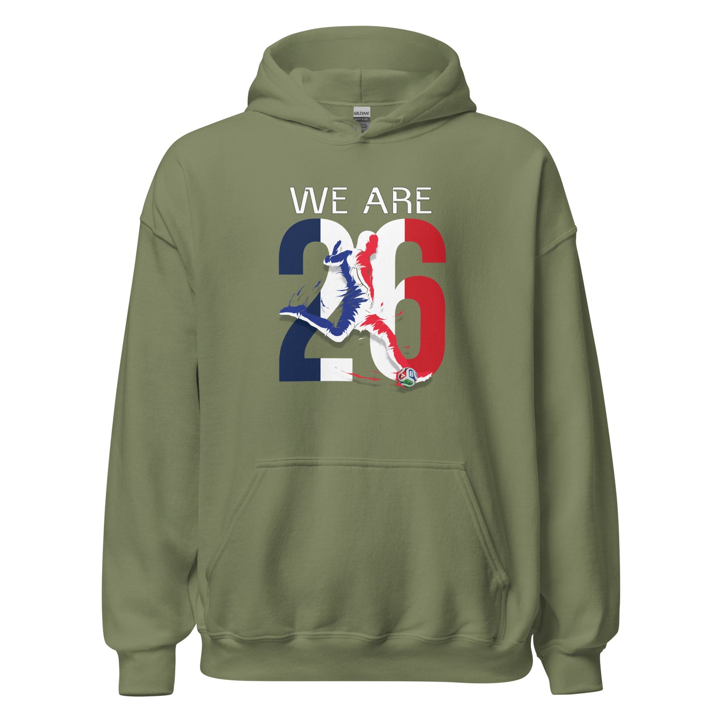 France World Cup 2026 Fitted Hoodie | We_Are_26