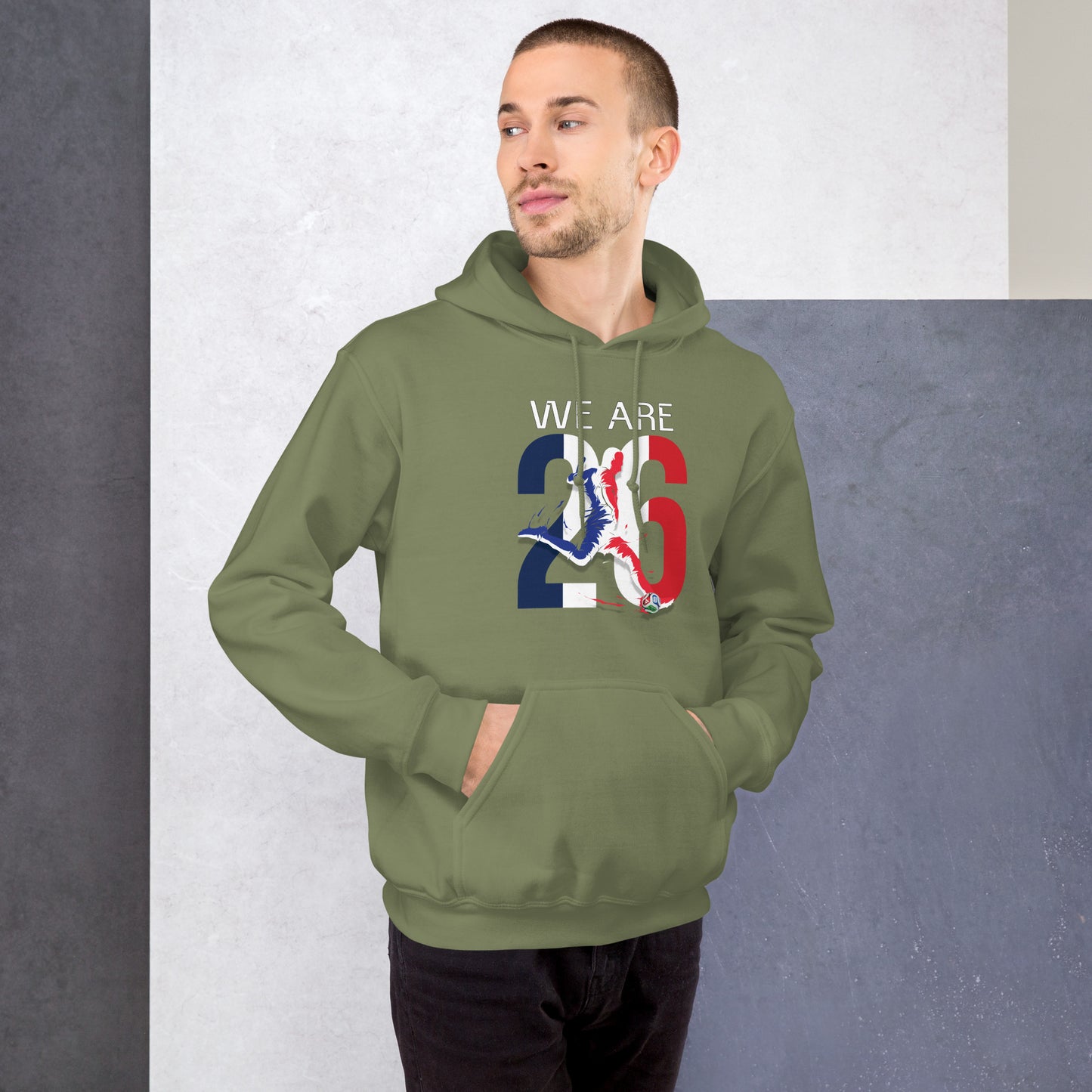 France World Cup 2026 Fitted Hoodie | We_Are_26