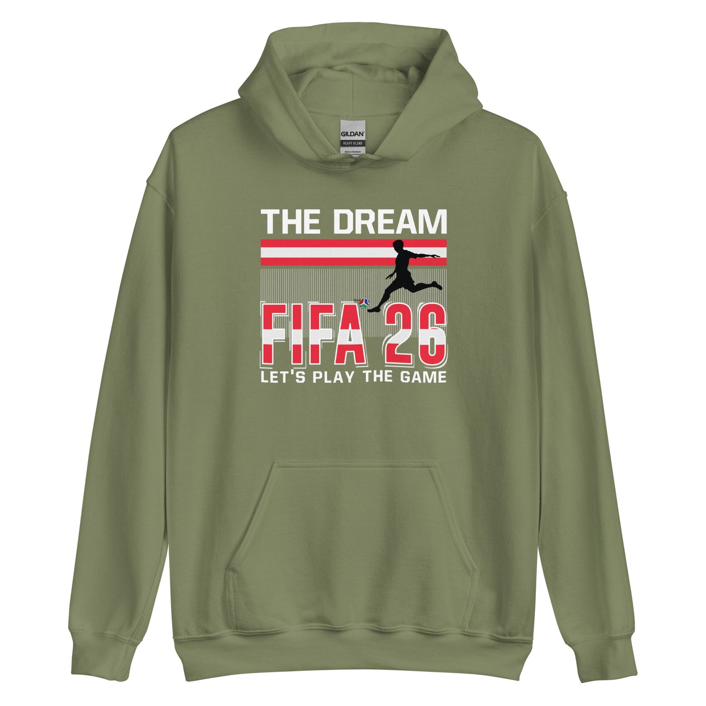 Austria World Cup 2026 Fitted Hoodie | The_Dream