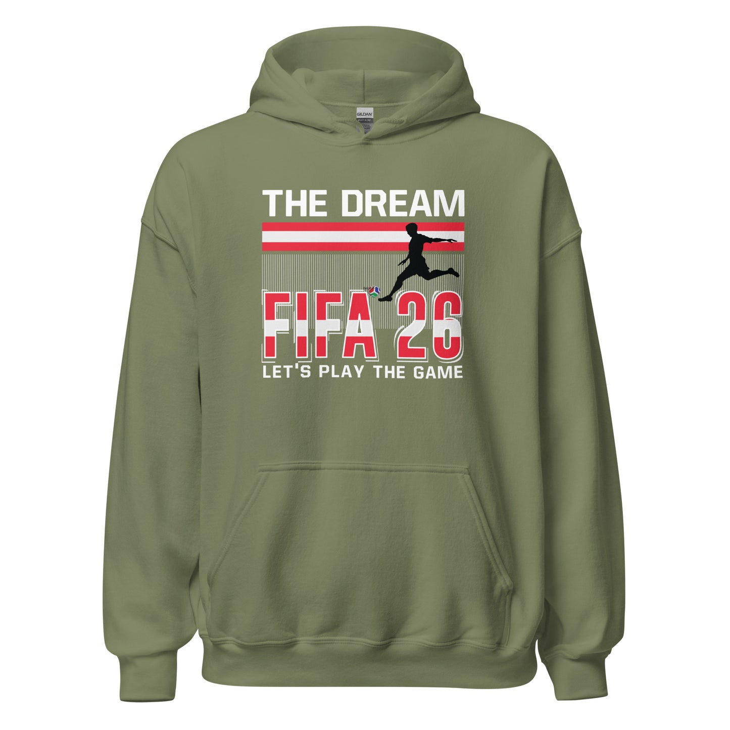 Austria World Cup 2026 Fitted Hoodie | The_Dream